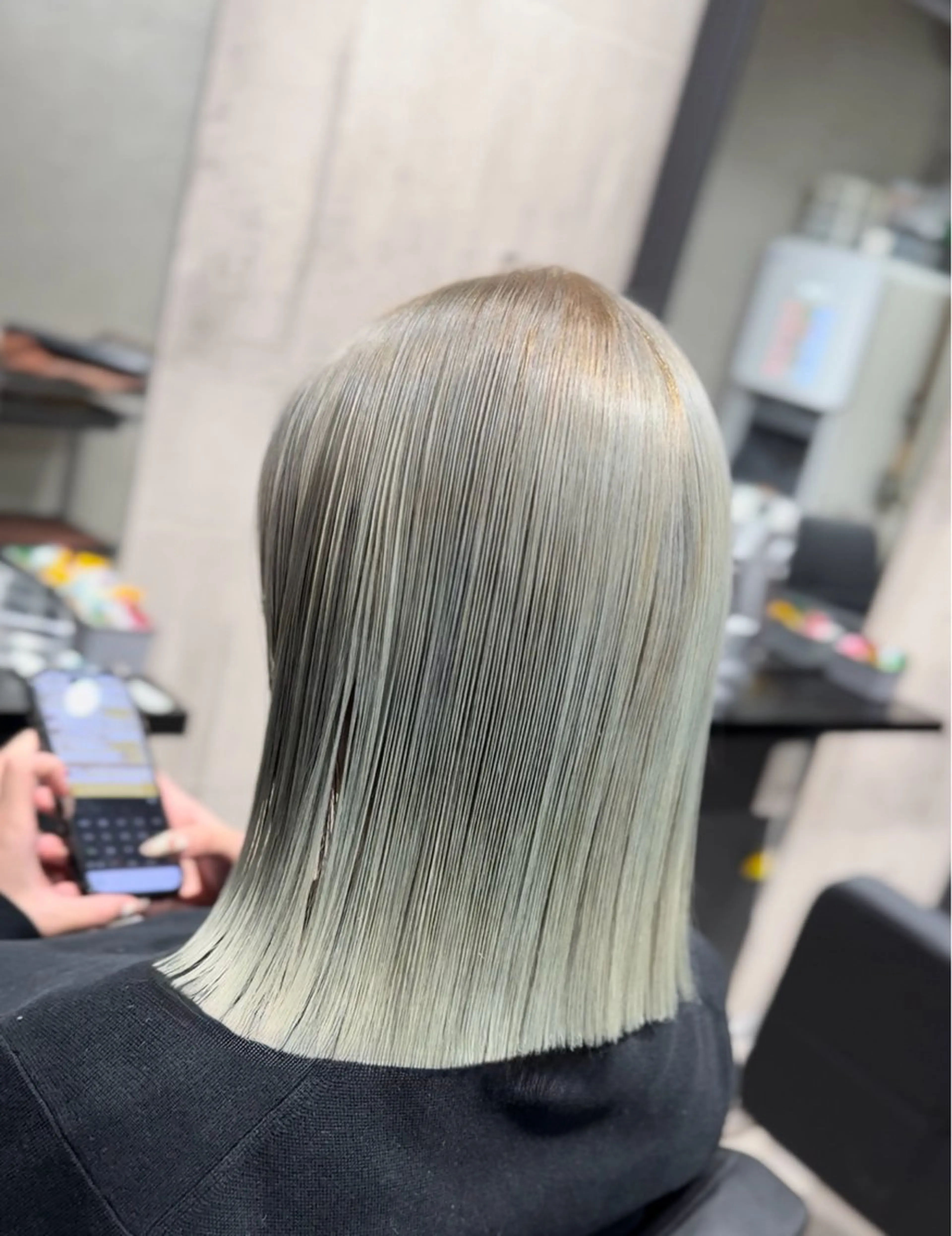 ミディアム カット ヘアカラー トリートメント 【White京橋】 岸　拓斗のヘアスタイル