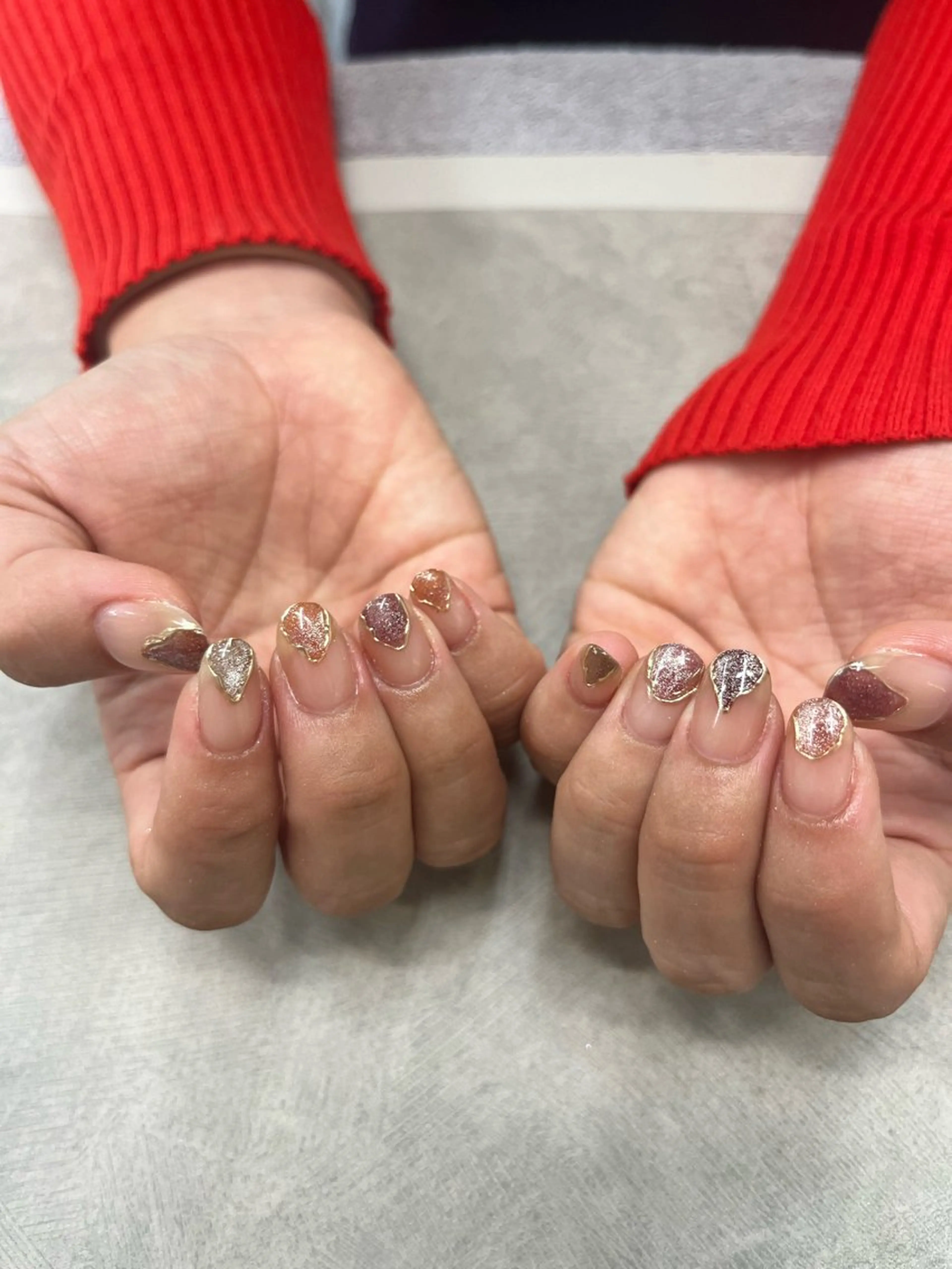 ネイル éclat-nail salon-所属・松本 ゆみかのネイルデザイン