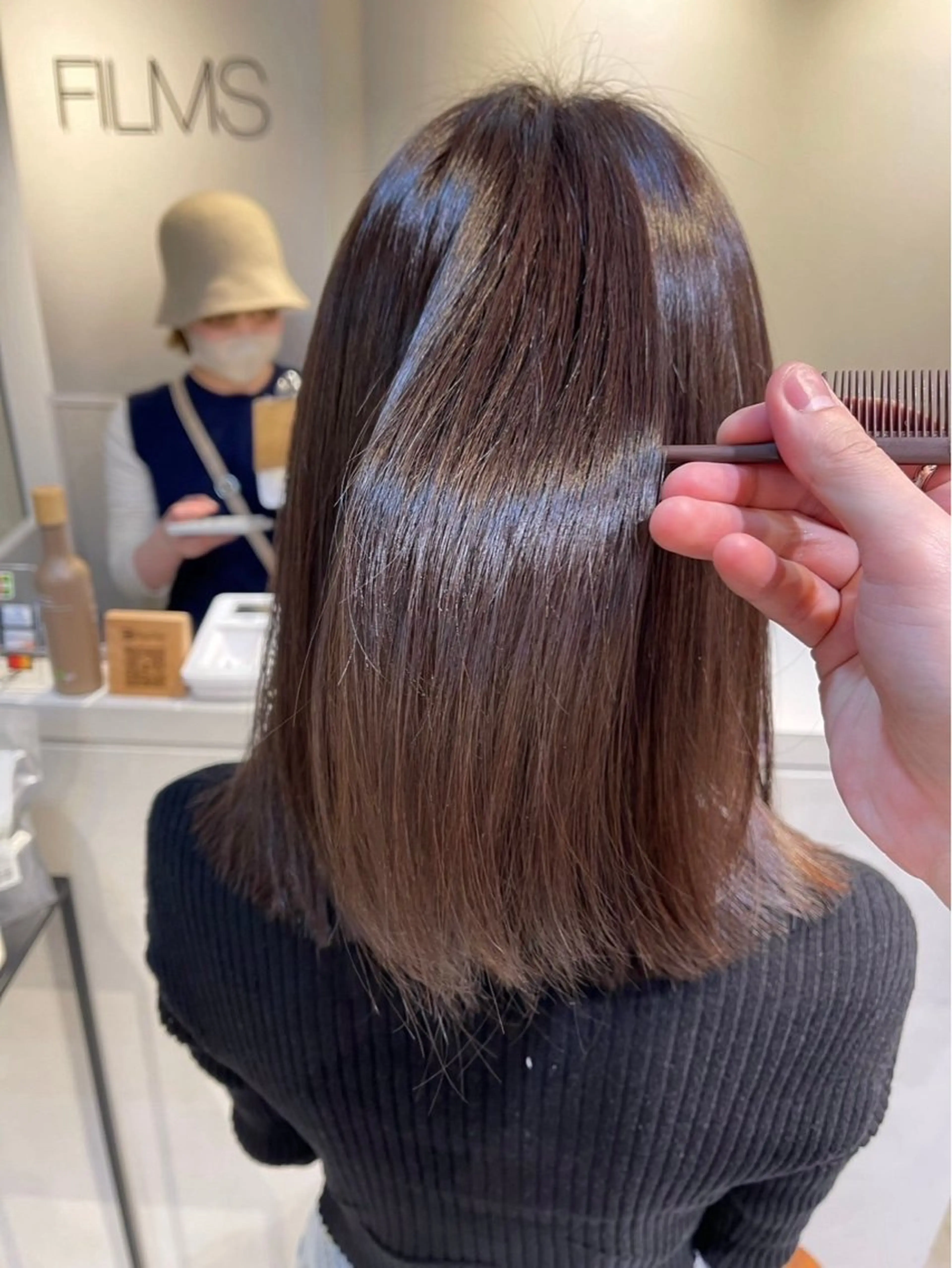 縮毛矯正 大関 星翔のヘアスタイル