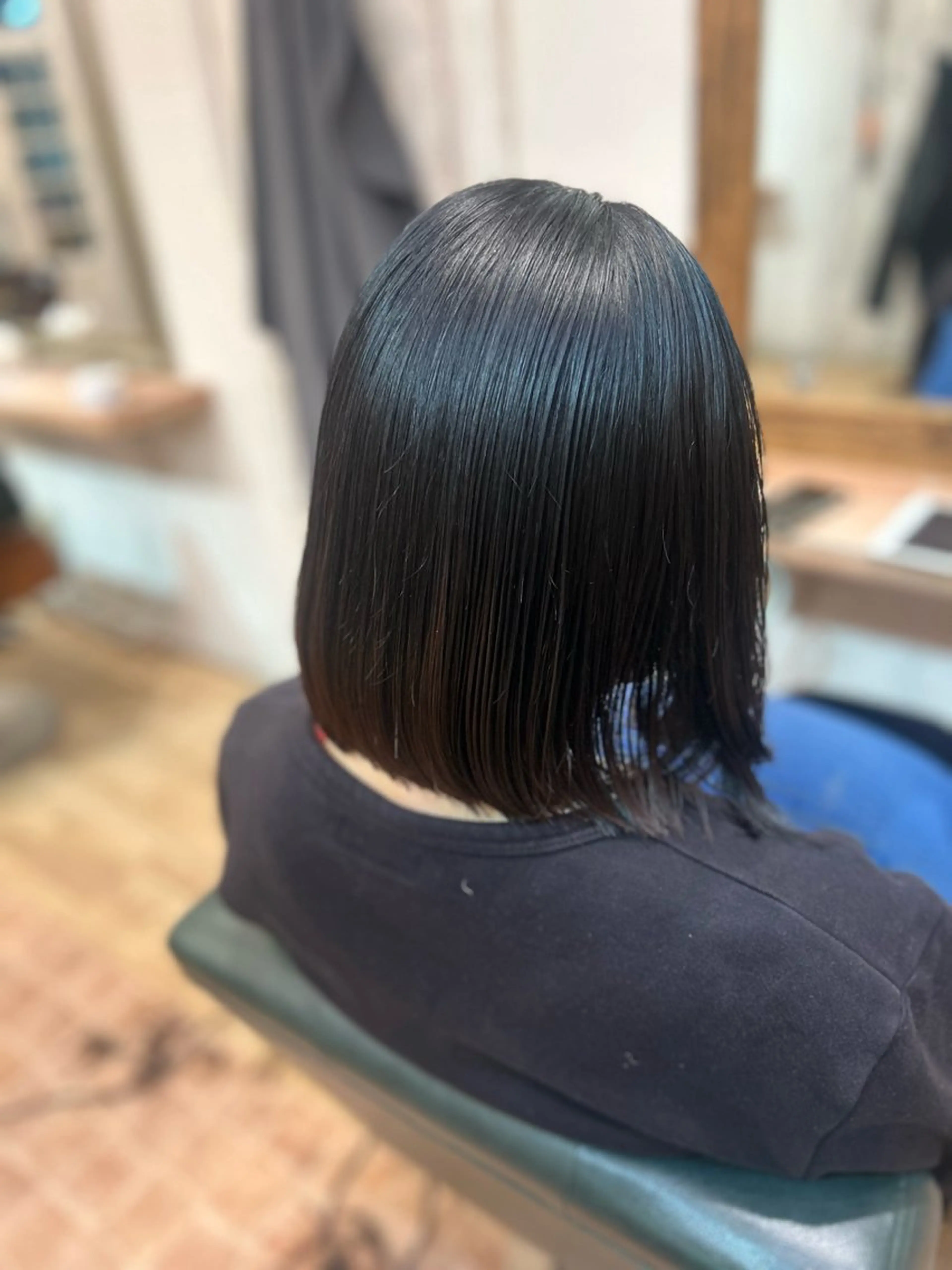 セミロング ボブ 今村 茜のヘアスタイル