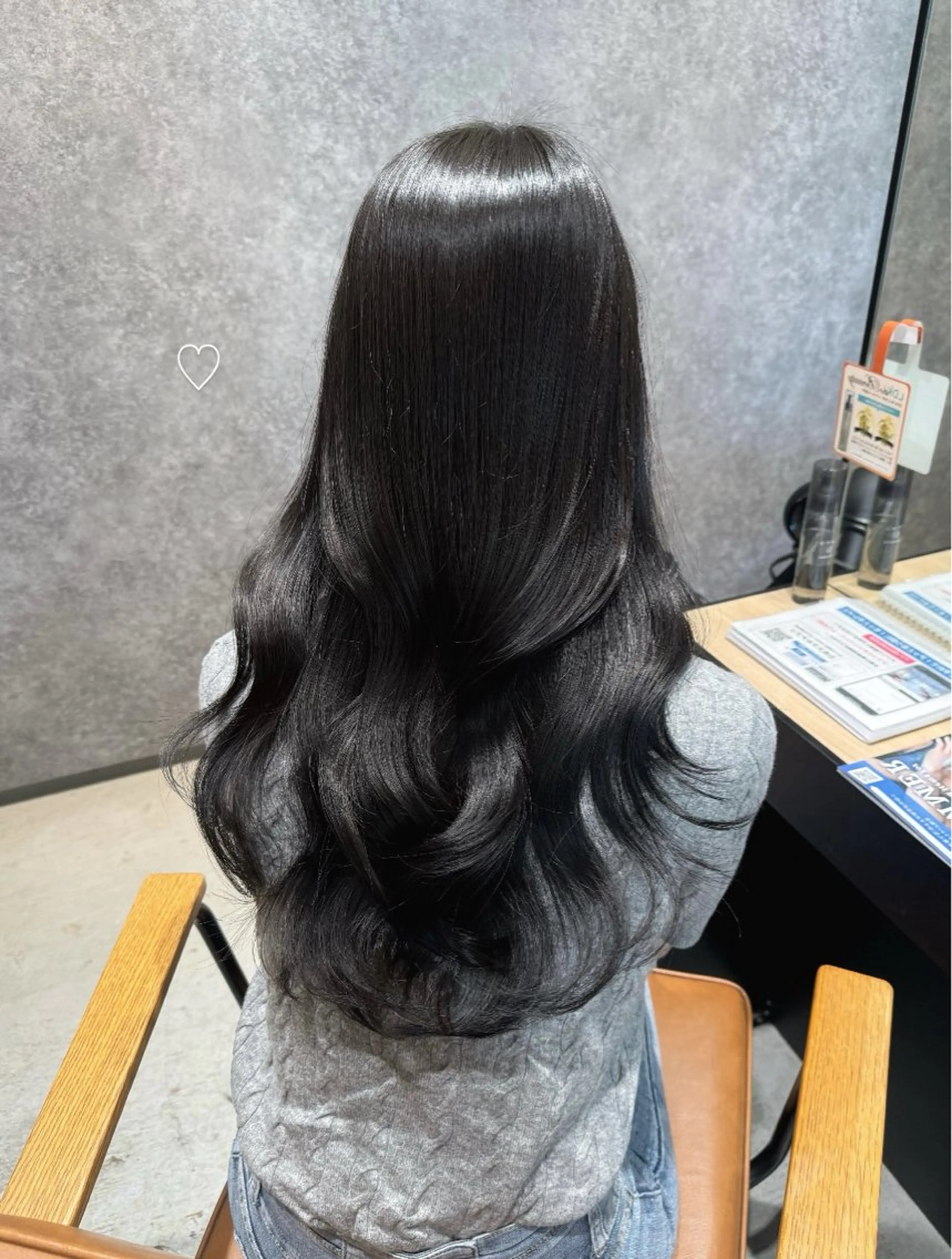 ロング 川口 永遠のヘアスタイル