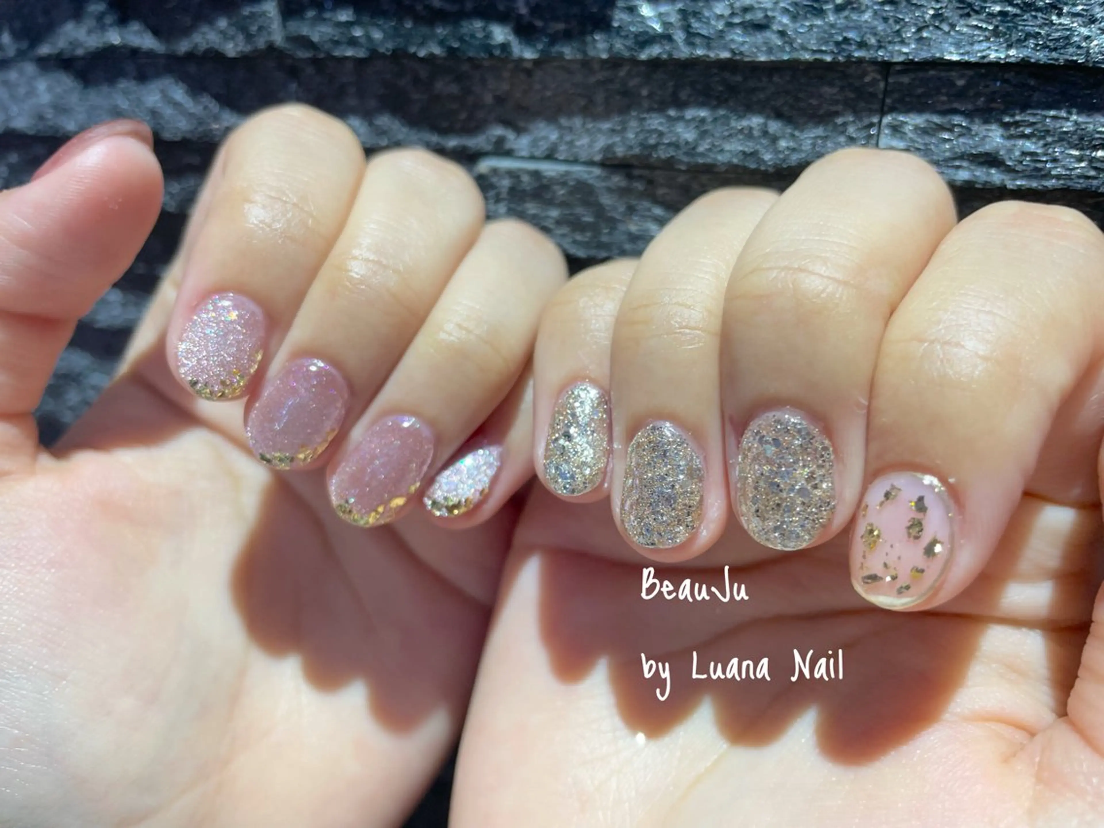 ネイル マグネットネイル ハンドネイル BeauJu by Luana Nailのネイルデザイン