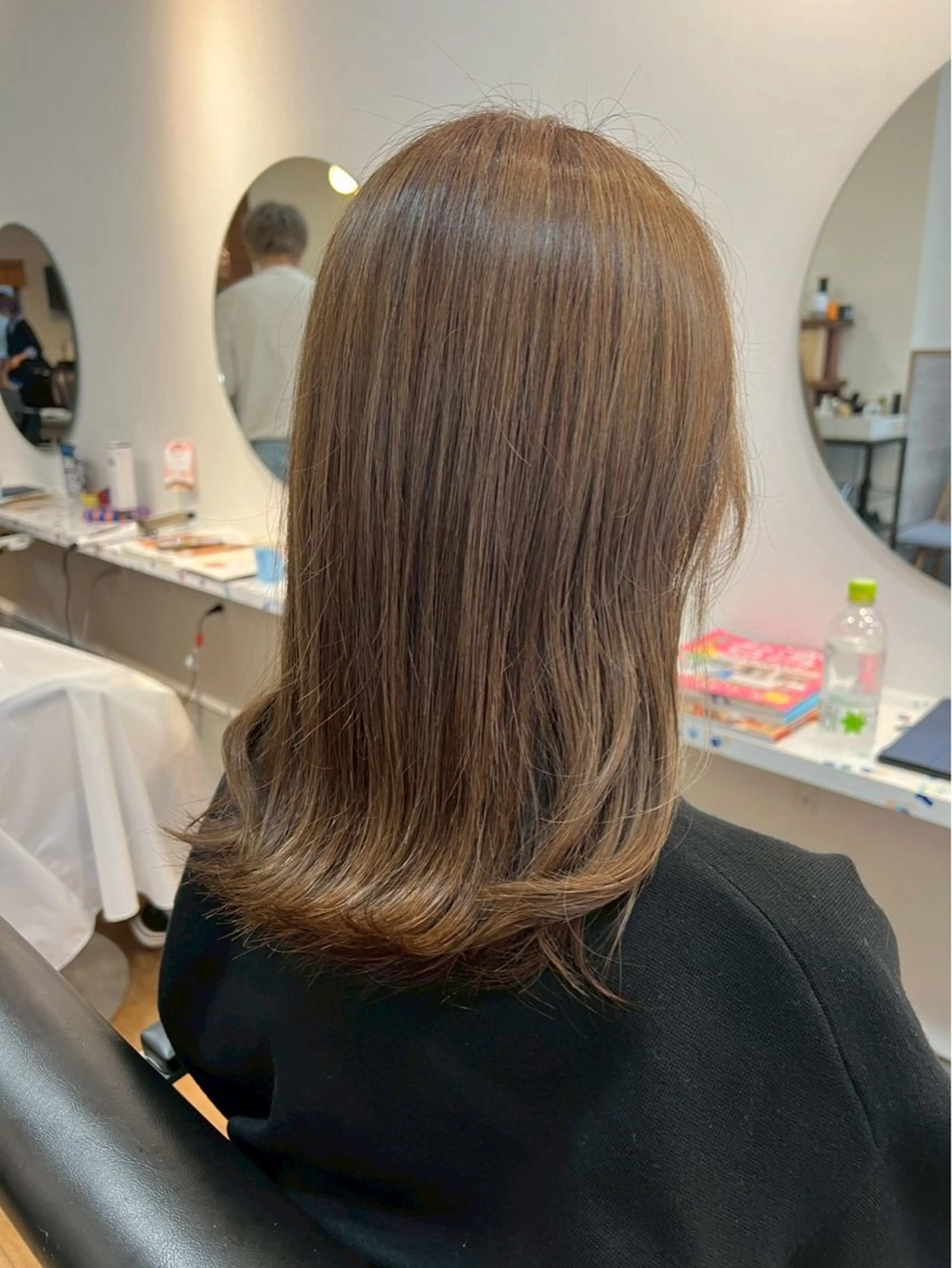 セミロング カラー 柔らかい/抜け感/ SOU🫧のヘアスタイル