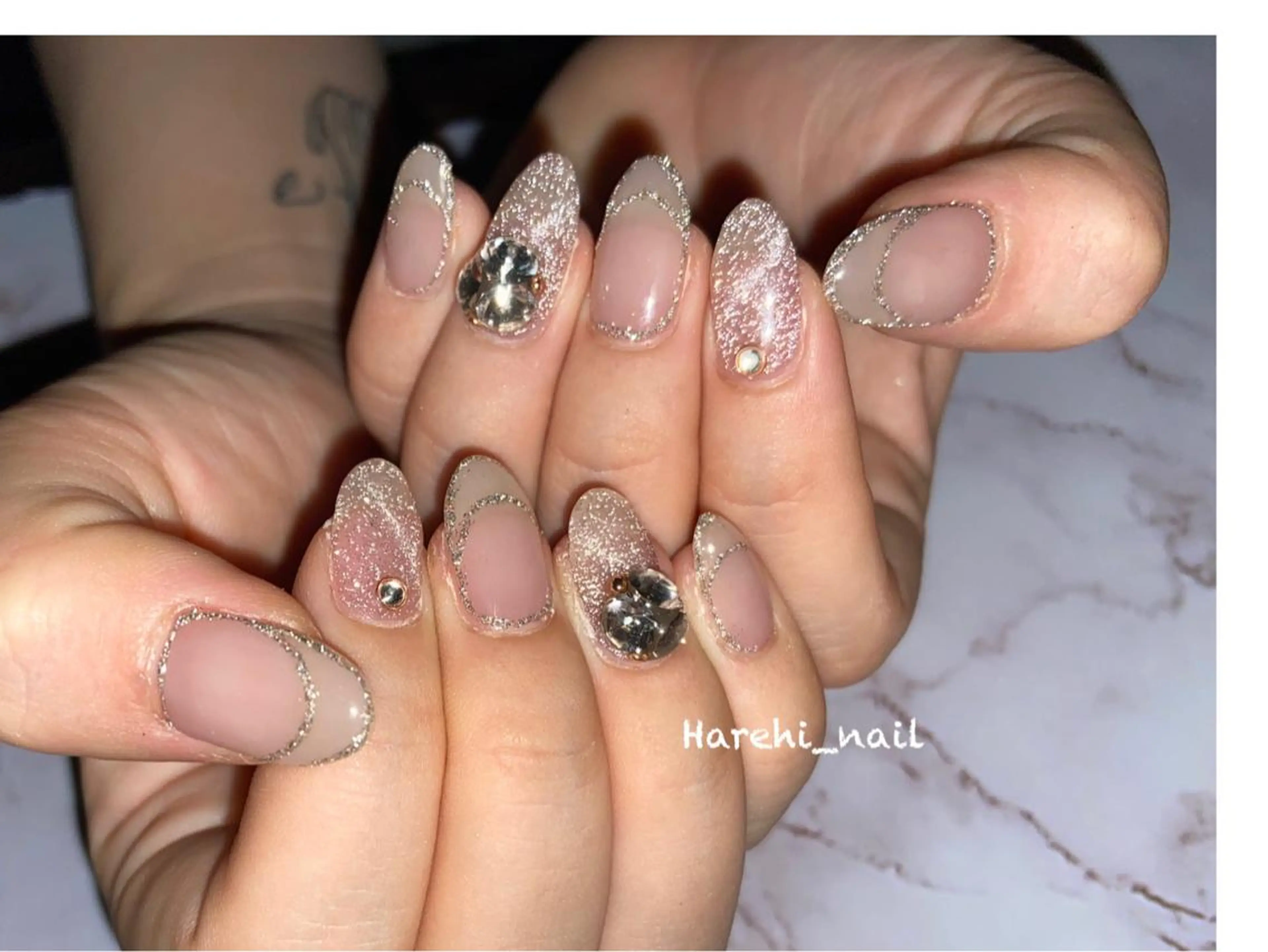 ネイル ハンドネイル Harehi_ nailのネイルデザイン