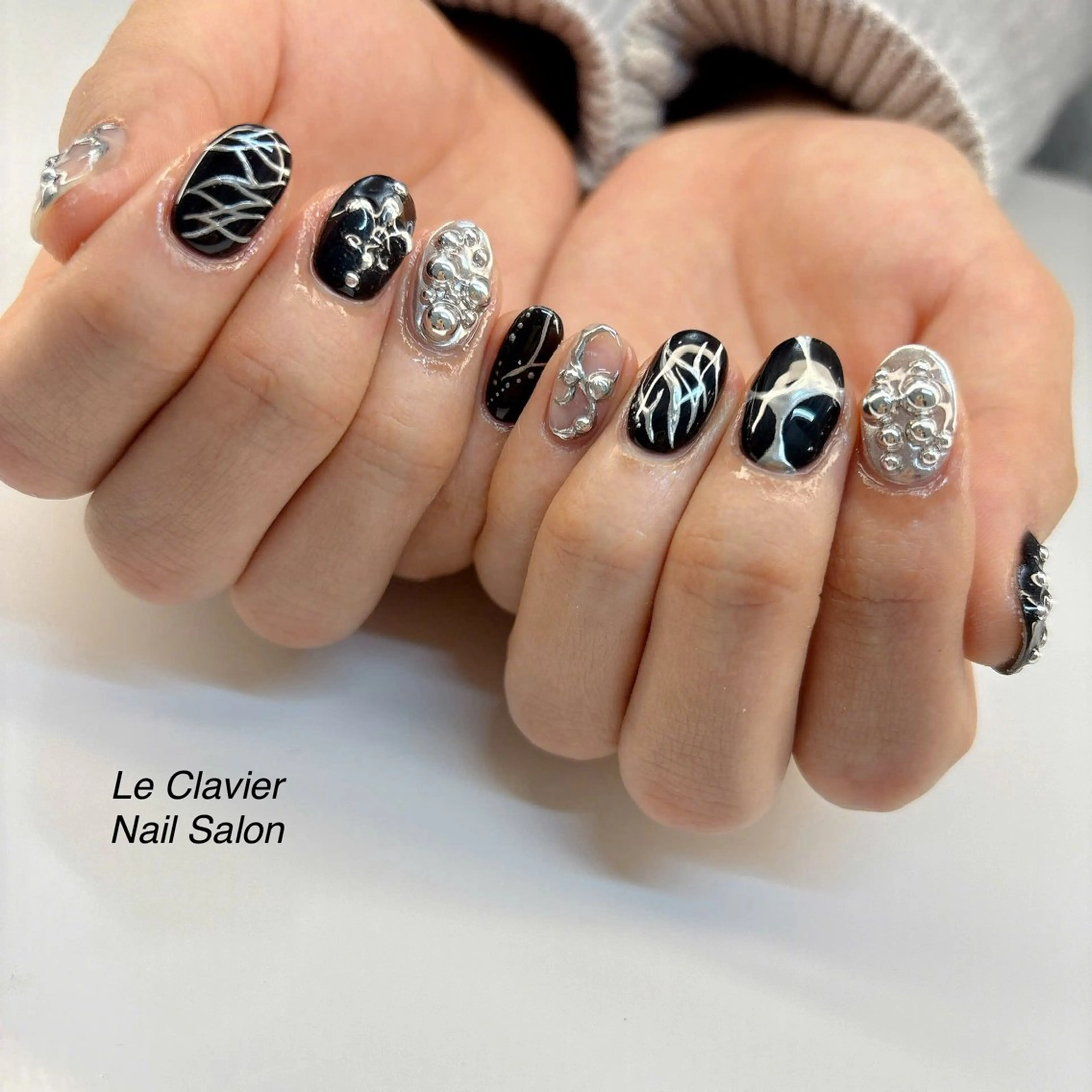 ネイル アートネイル オーロラネイル チークネイル 長さ出し フットネイル ハンドネイル Hazuki nailのネイルデザイン