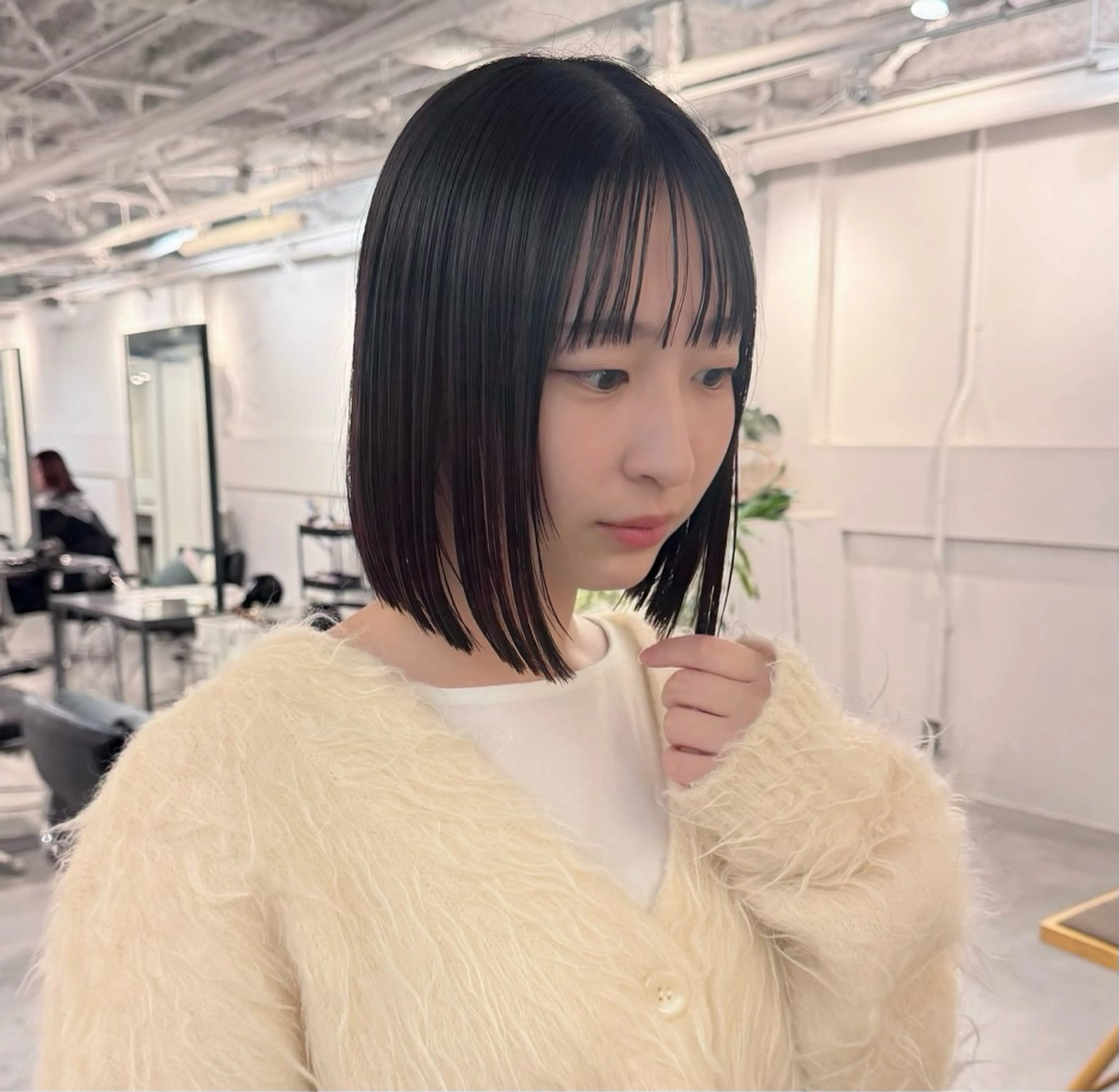 ショート カット ヘアカラー トリートメント カット特化 /BLUET/新宿のヘアスタイル