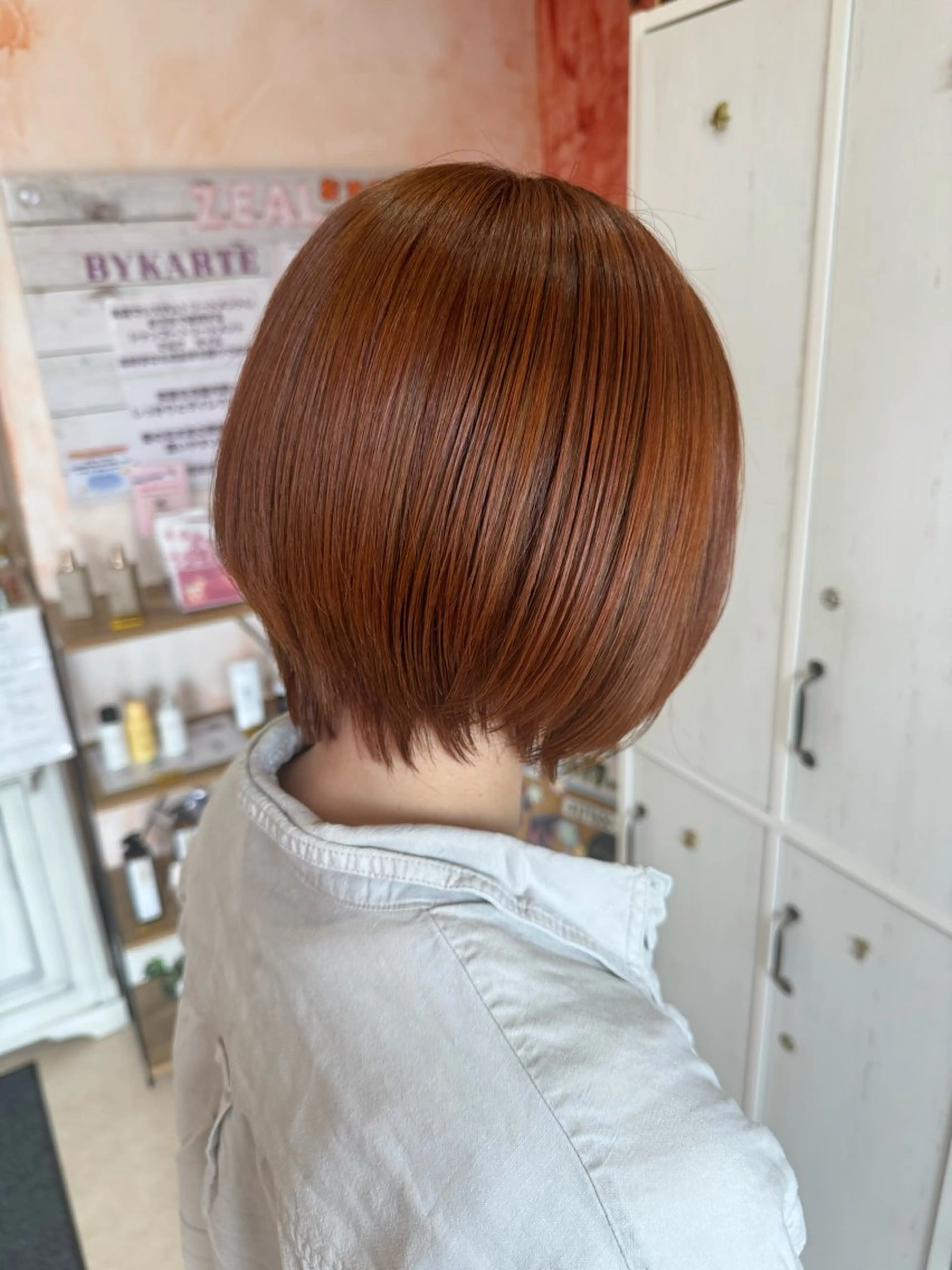 ショート ショートボブ ボブ ショートヘア ヘアカラー 髪質改善/店長/ 稲葉史泰のヘアスタイル