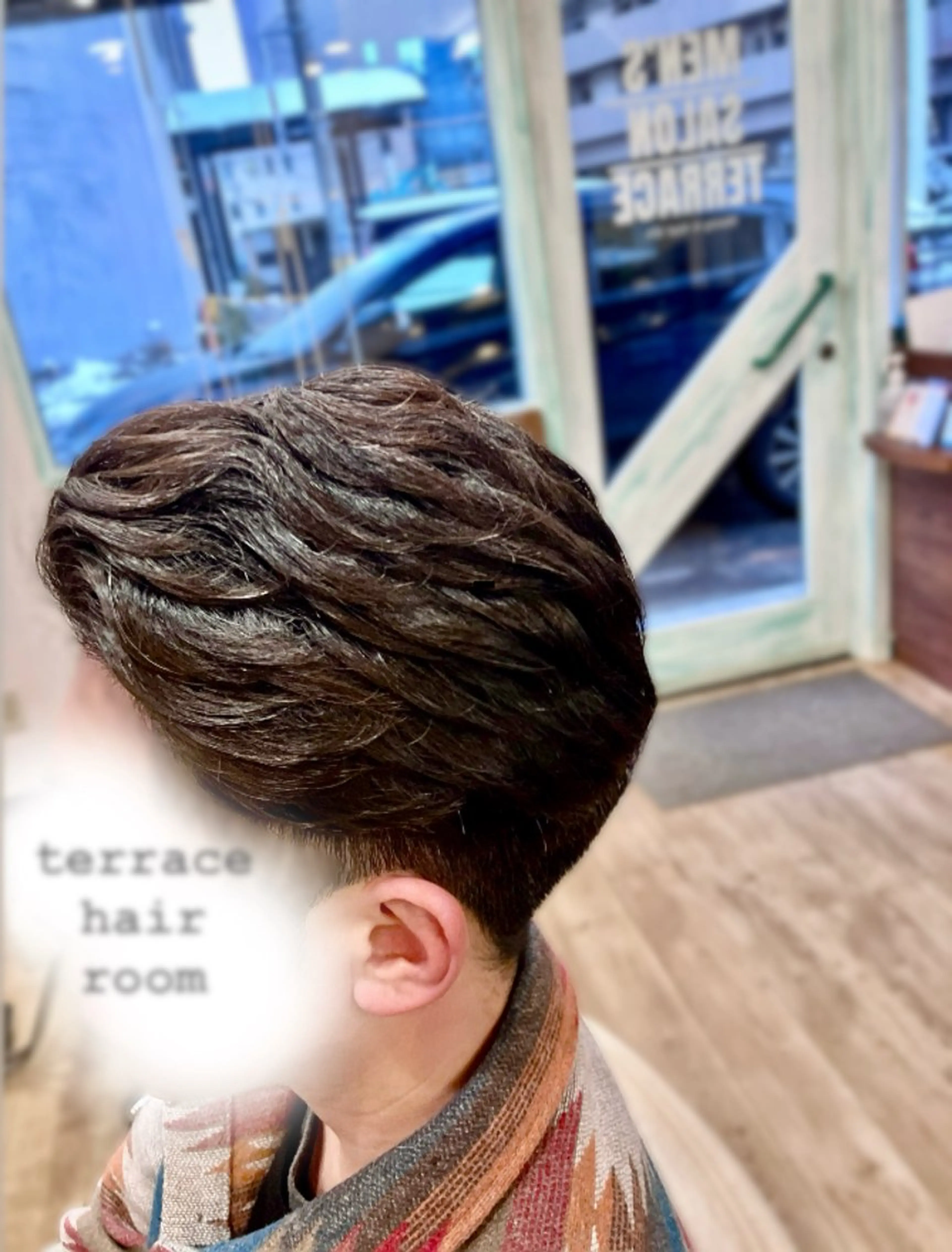 ショート パーマ メンズサロンテラス所属・テラス 佐藤のヘアスタイル