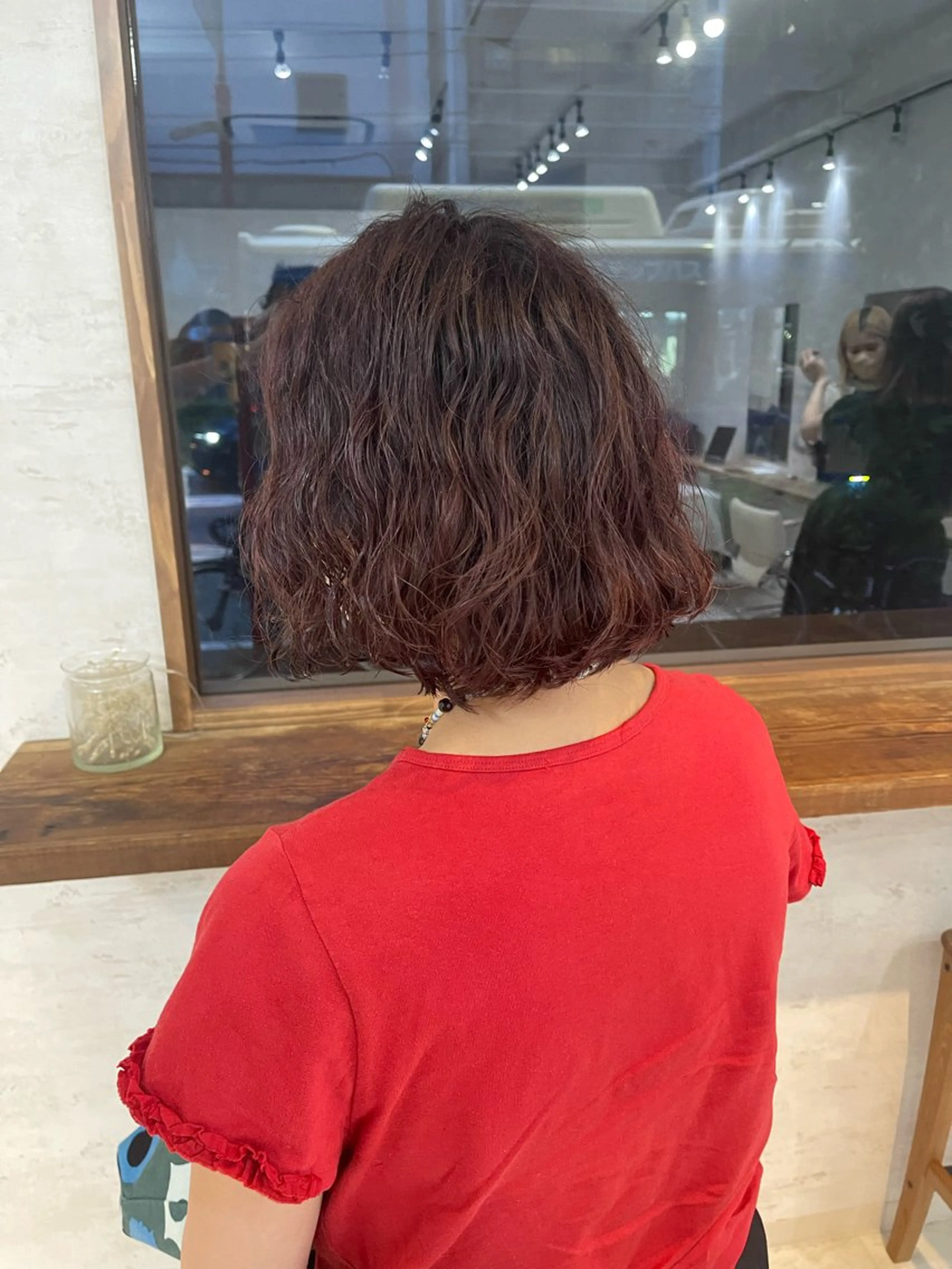 ミディアム 佐藤 雅のヘアスタイル