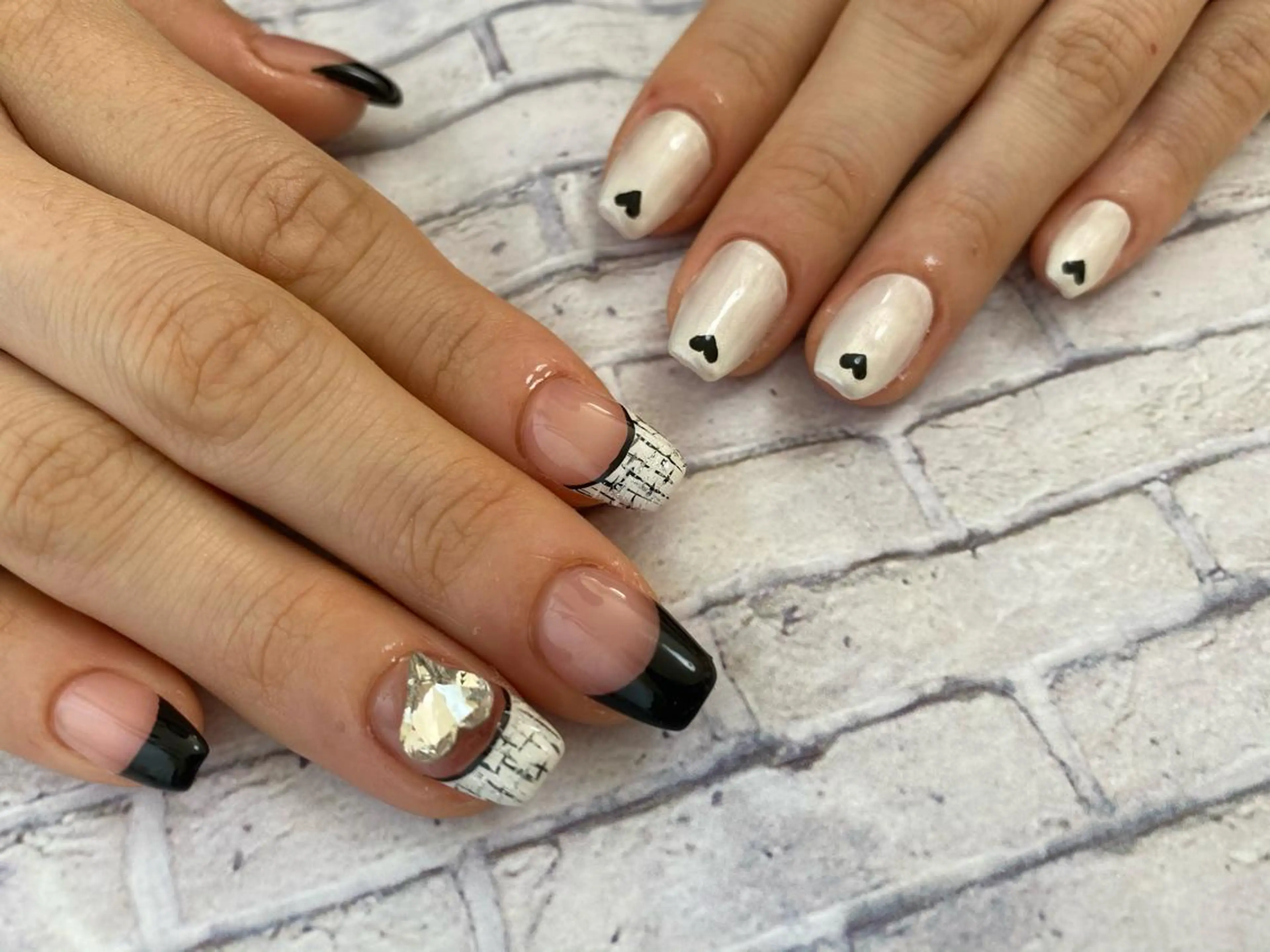 ネイル ハンドネイル Mana‪ ‪·͜· ❤︎‬のネイルデザイン