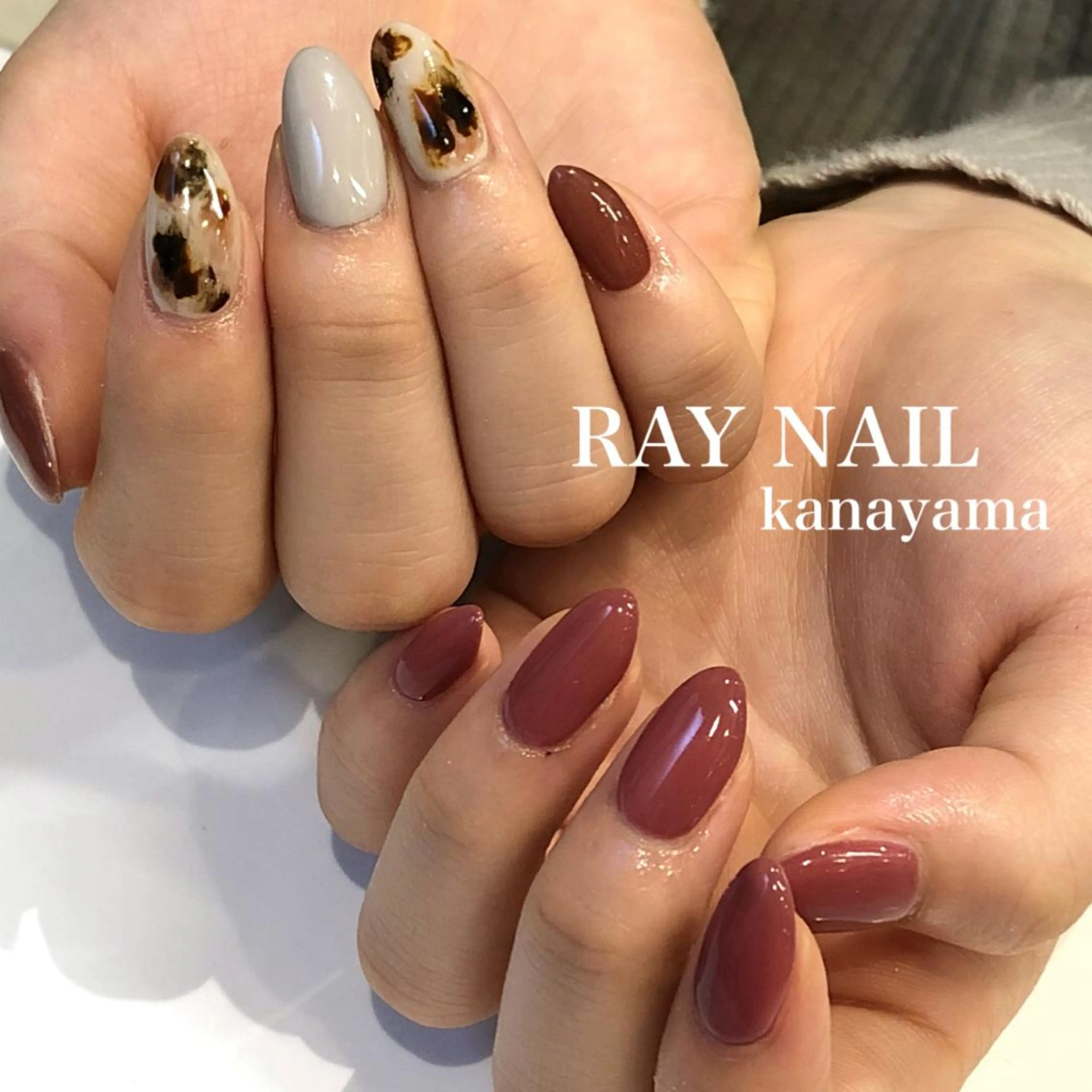 ネイル ニュアンスネイル Arowa 伊田のネイルデザイン