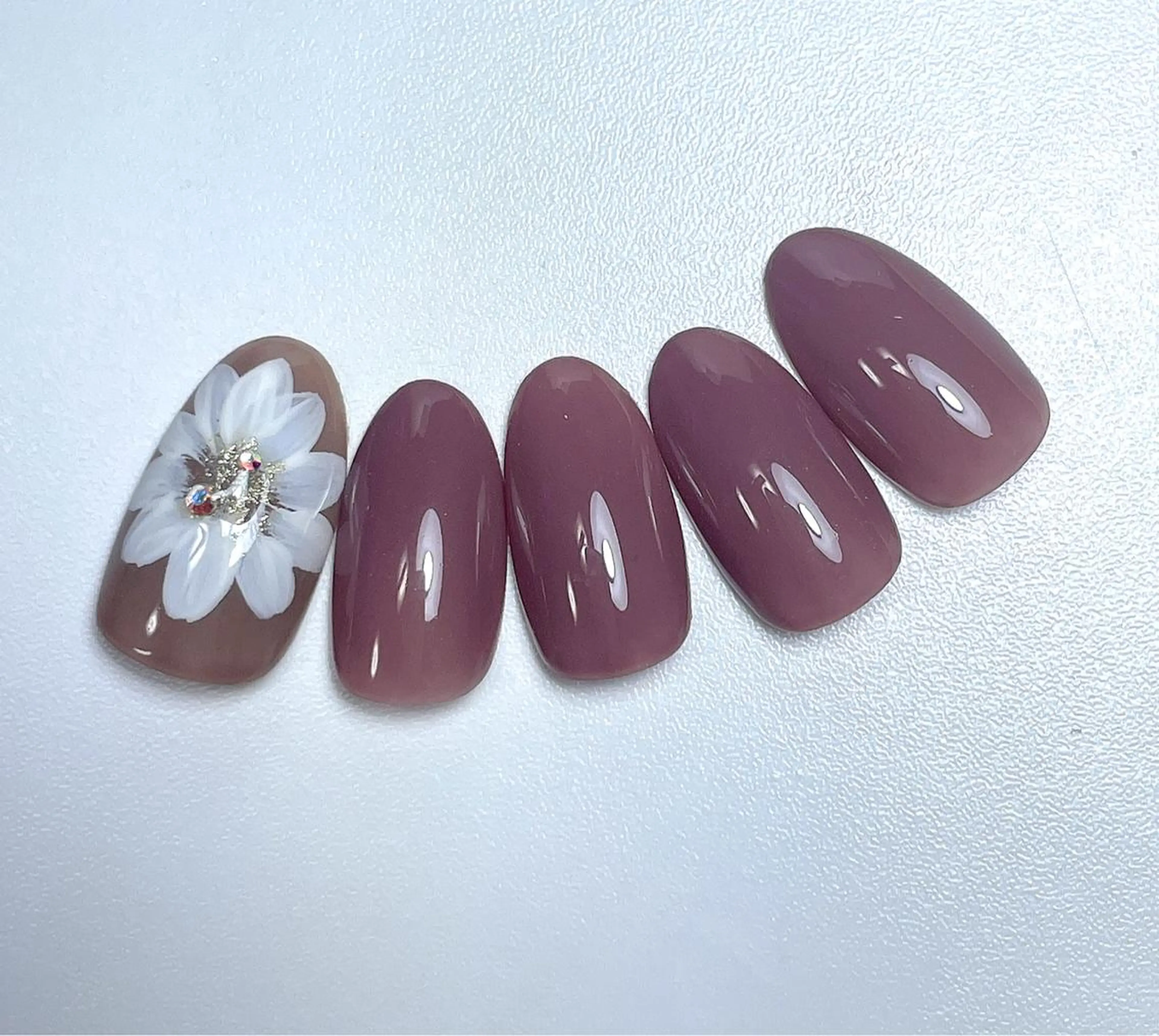 カラー ネイル フラワーネイル Chérinail 爪のお手入れのネイルデザイン