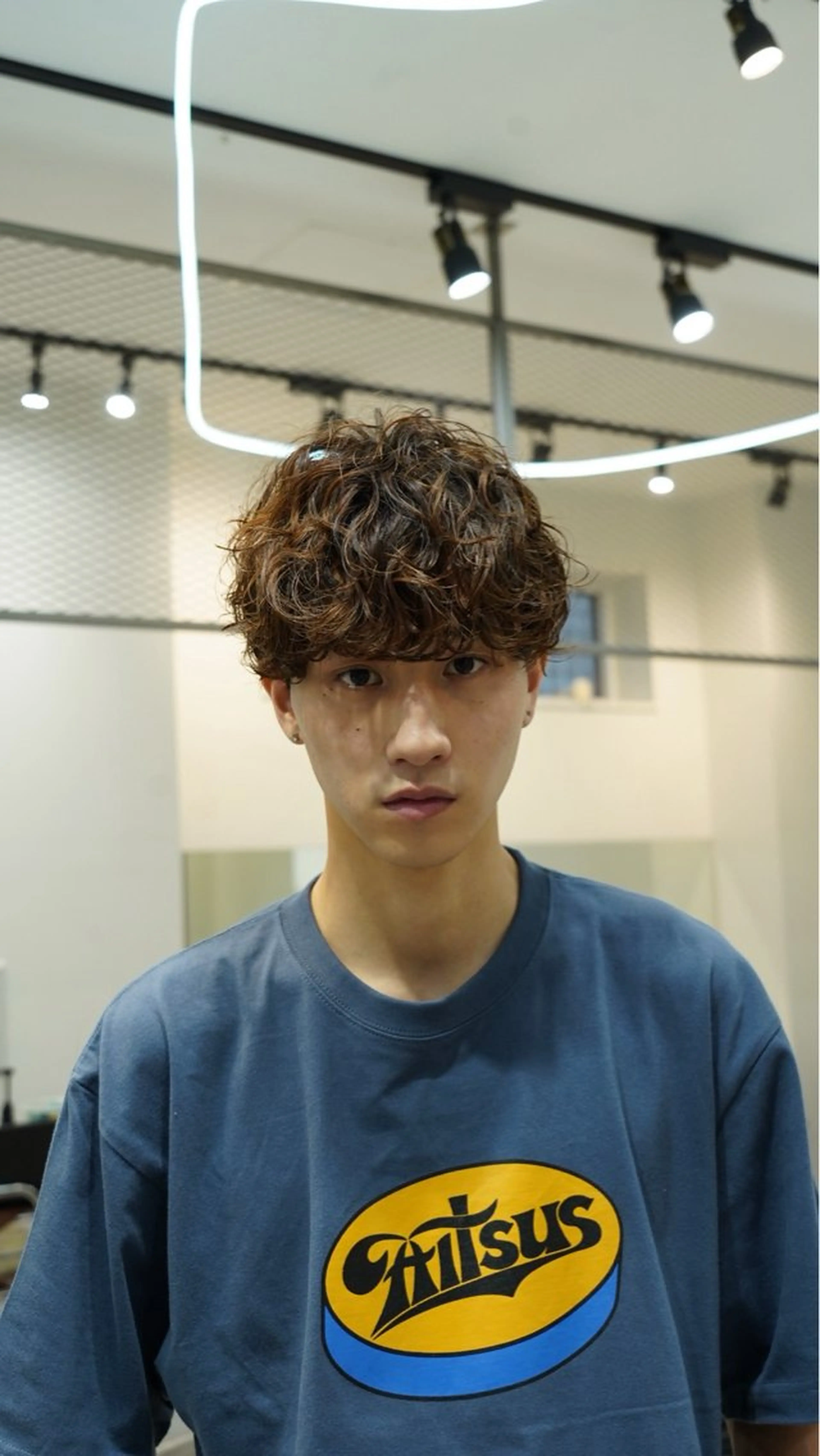 メンズ カット パーマ fifth春山 凜乃介のヘアスタイル