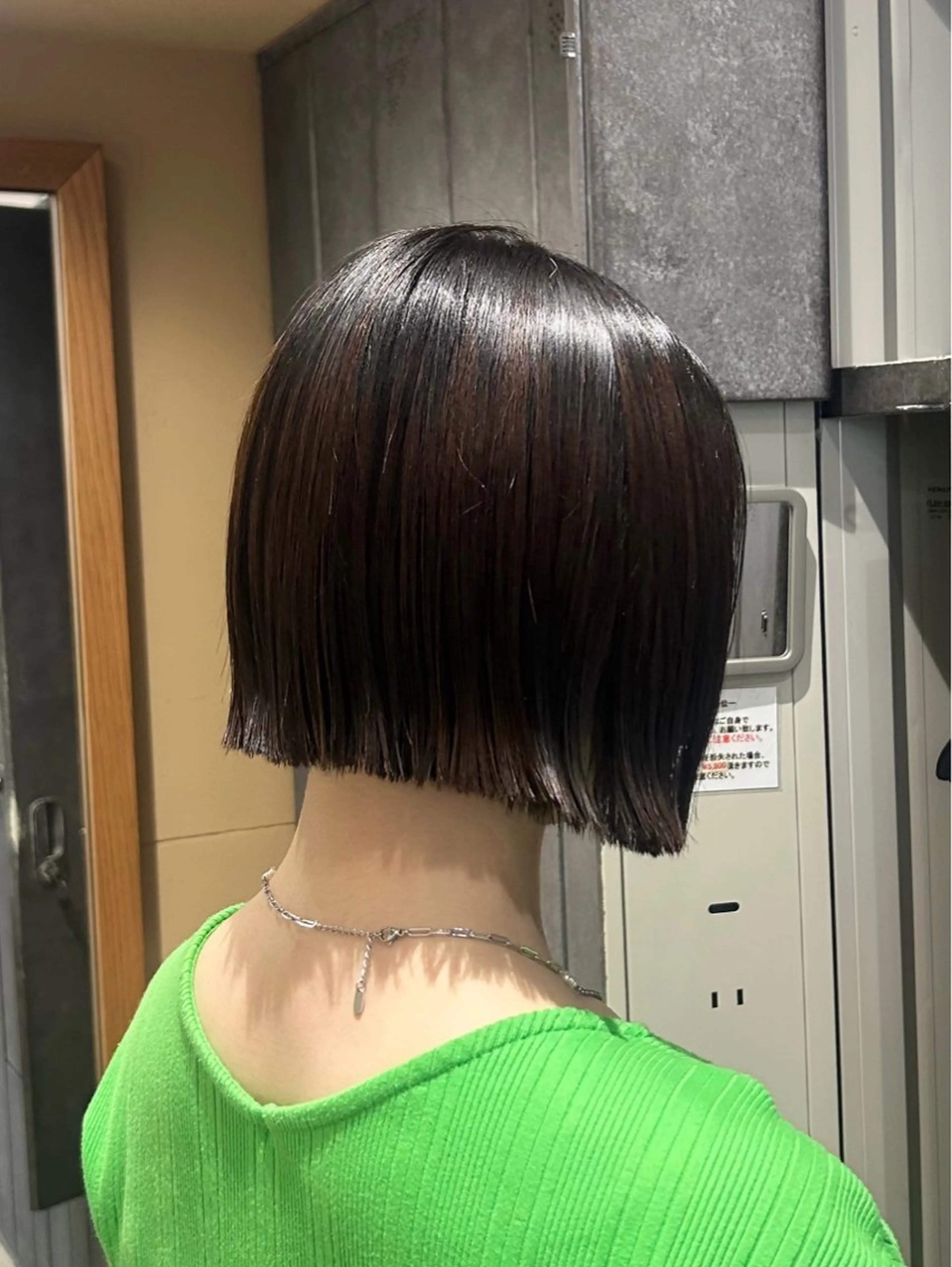 ミディアム ボブ 似合わせカット カット nana/ボブ/ レイヤー/梅田のヘアスタイル