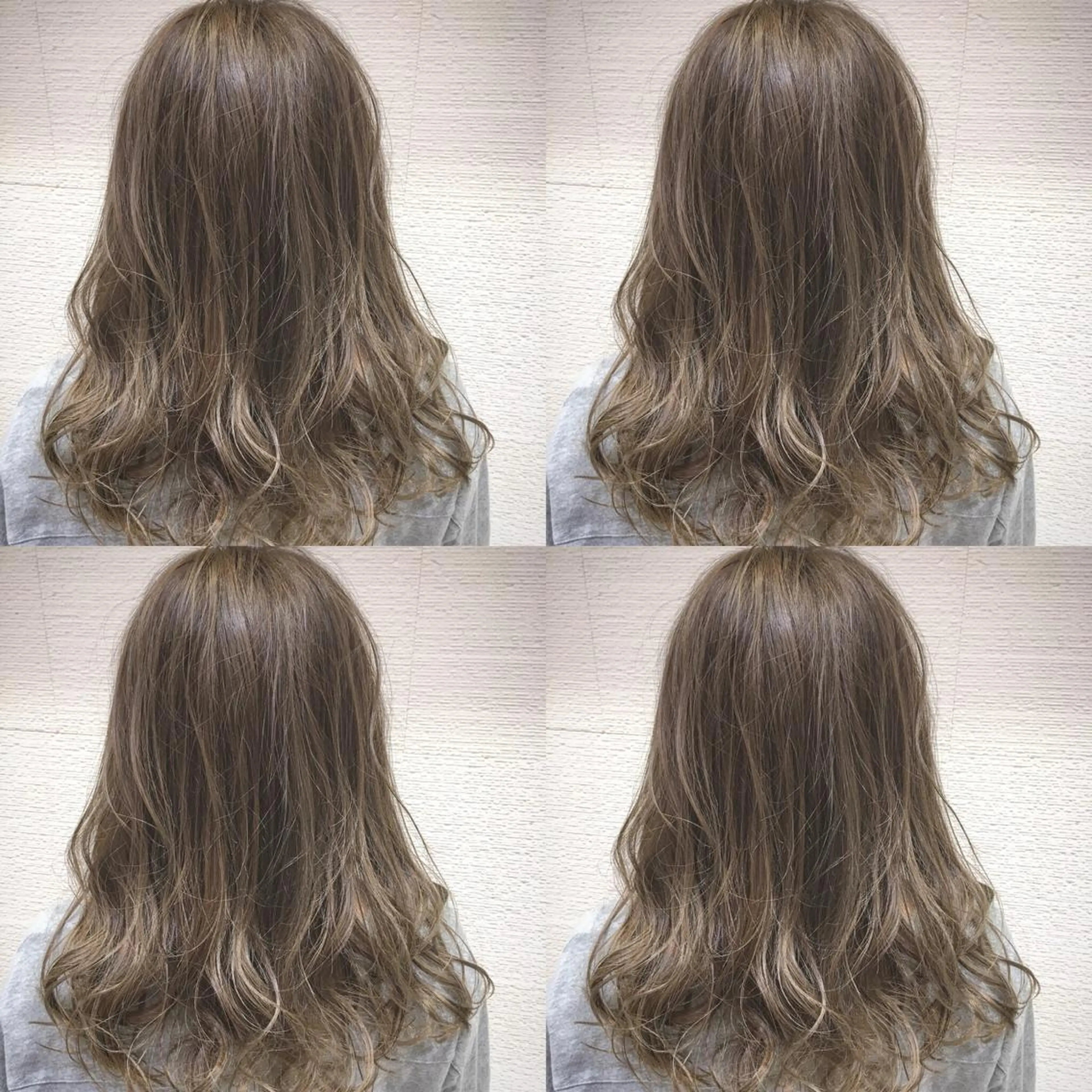 ロング カラー ヘアアレンジ 白髪ぼかしハイライト 茗荷谷駅徒歩2分のヘアスタイル