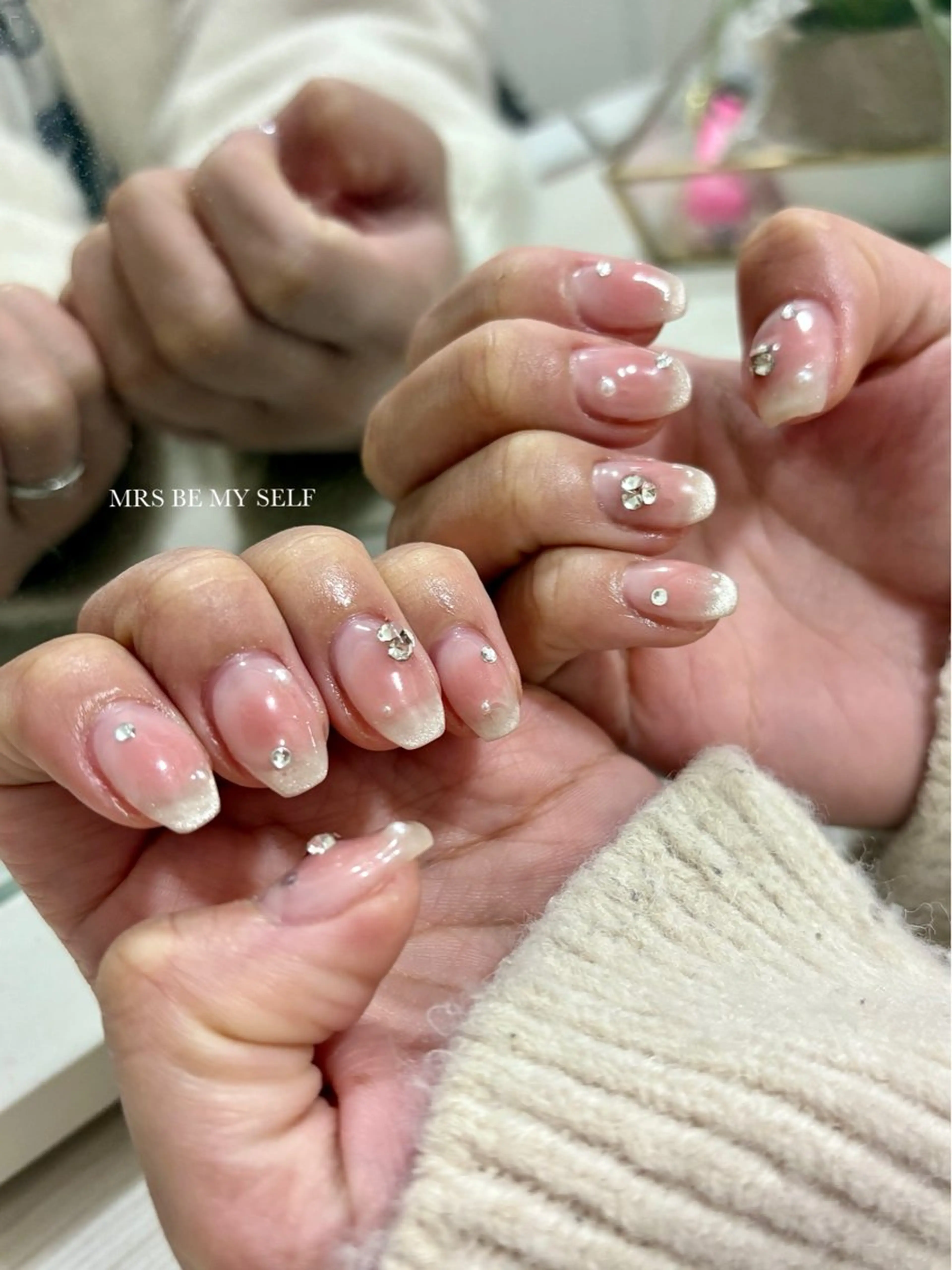 ネイル チークネイル MRS/ miyu🎀のネイルデザイン