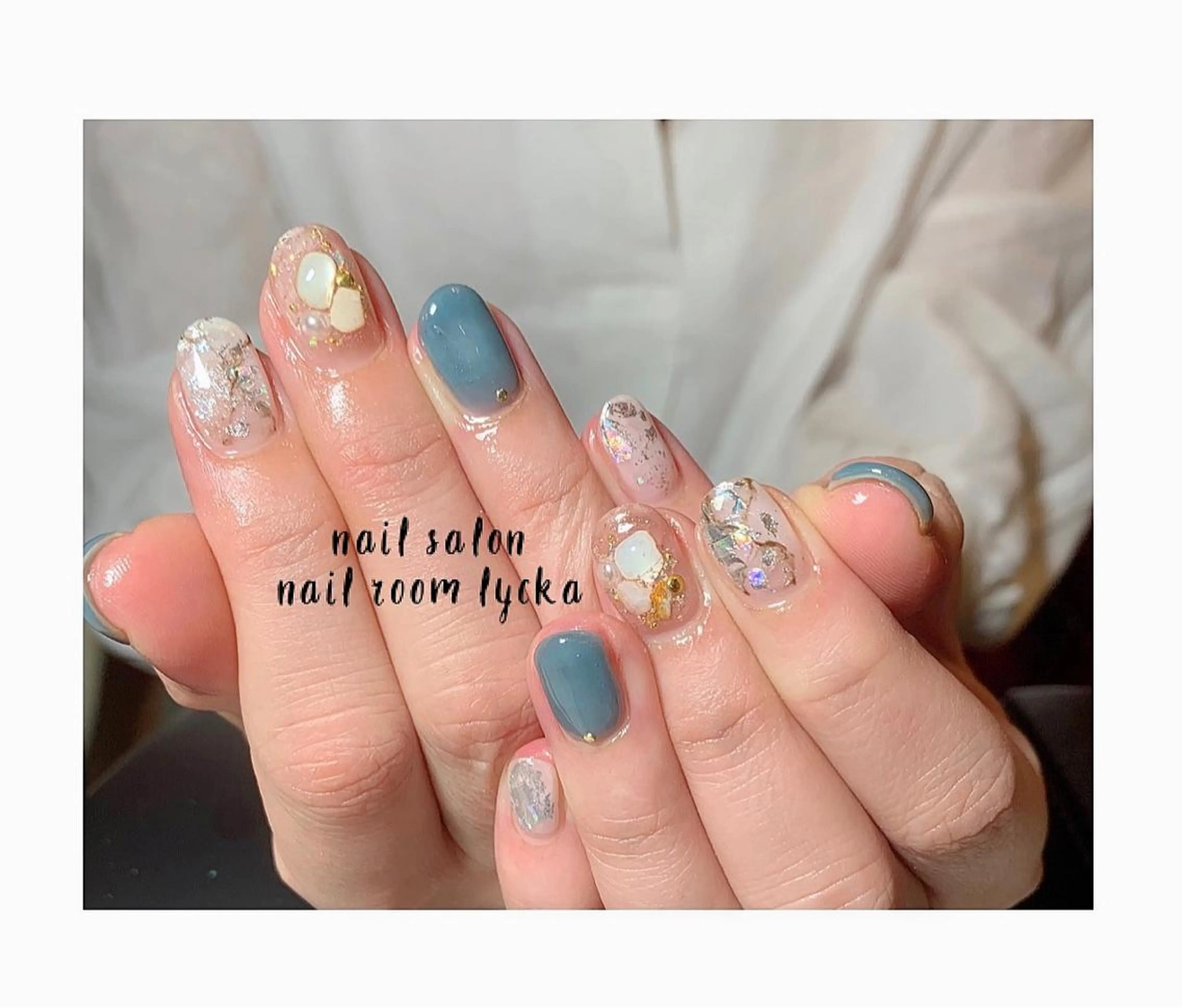 ネイル ジェルネイル ニュアンスネイル パラジェル 春ネイル 夏ネイル ﾈｲﾙﾙｰﾑﾘｯｶ 𝐦𝐚𝐲𝐮のネイルデザイン