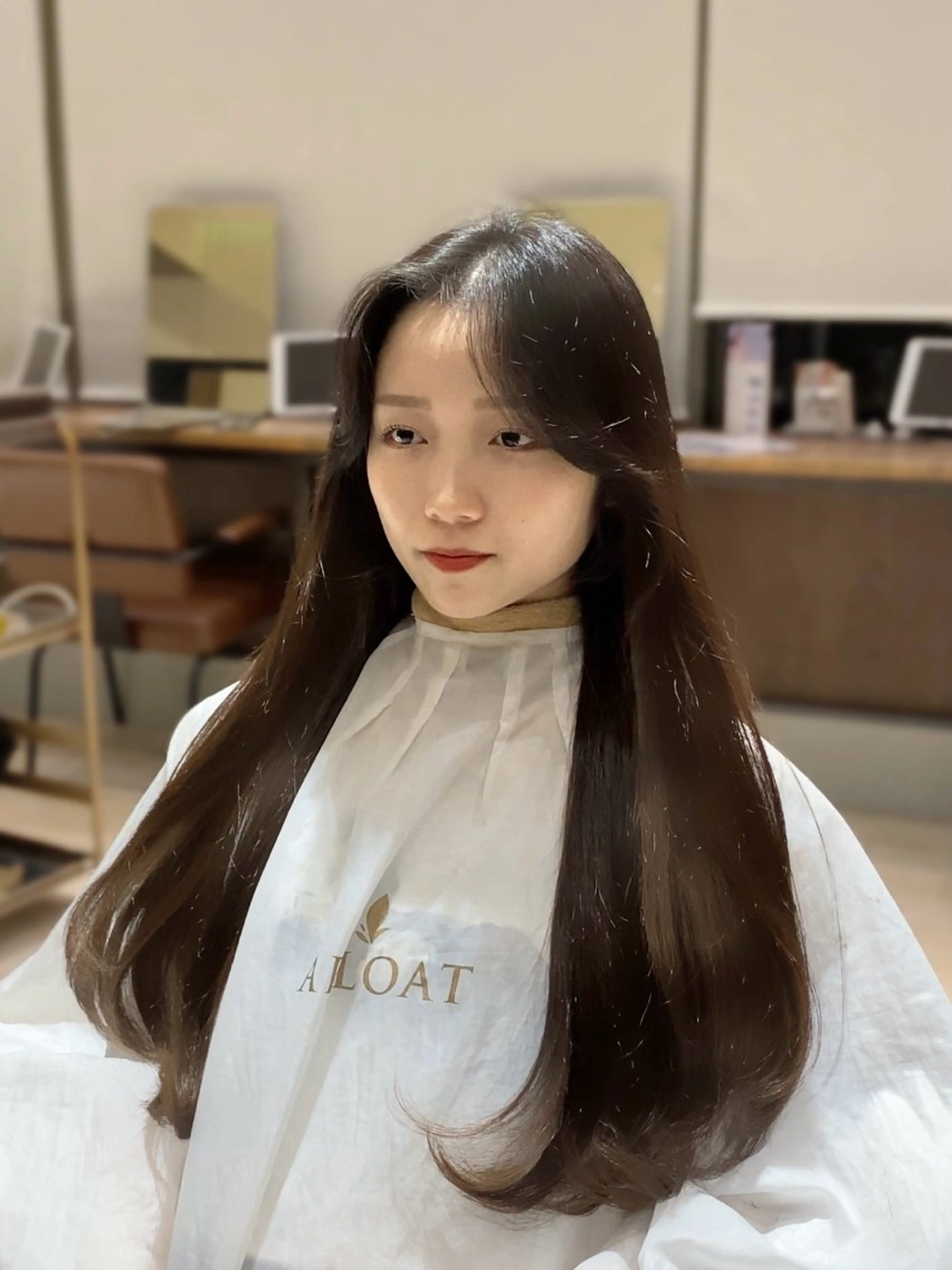 ロング カラー ヘアアレンジ 顔周り&ミディアム 特化/池袋/kokiのヘアスタイル