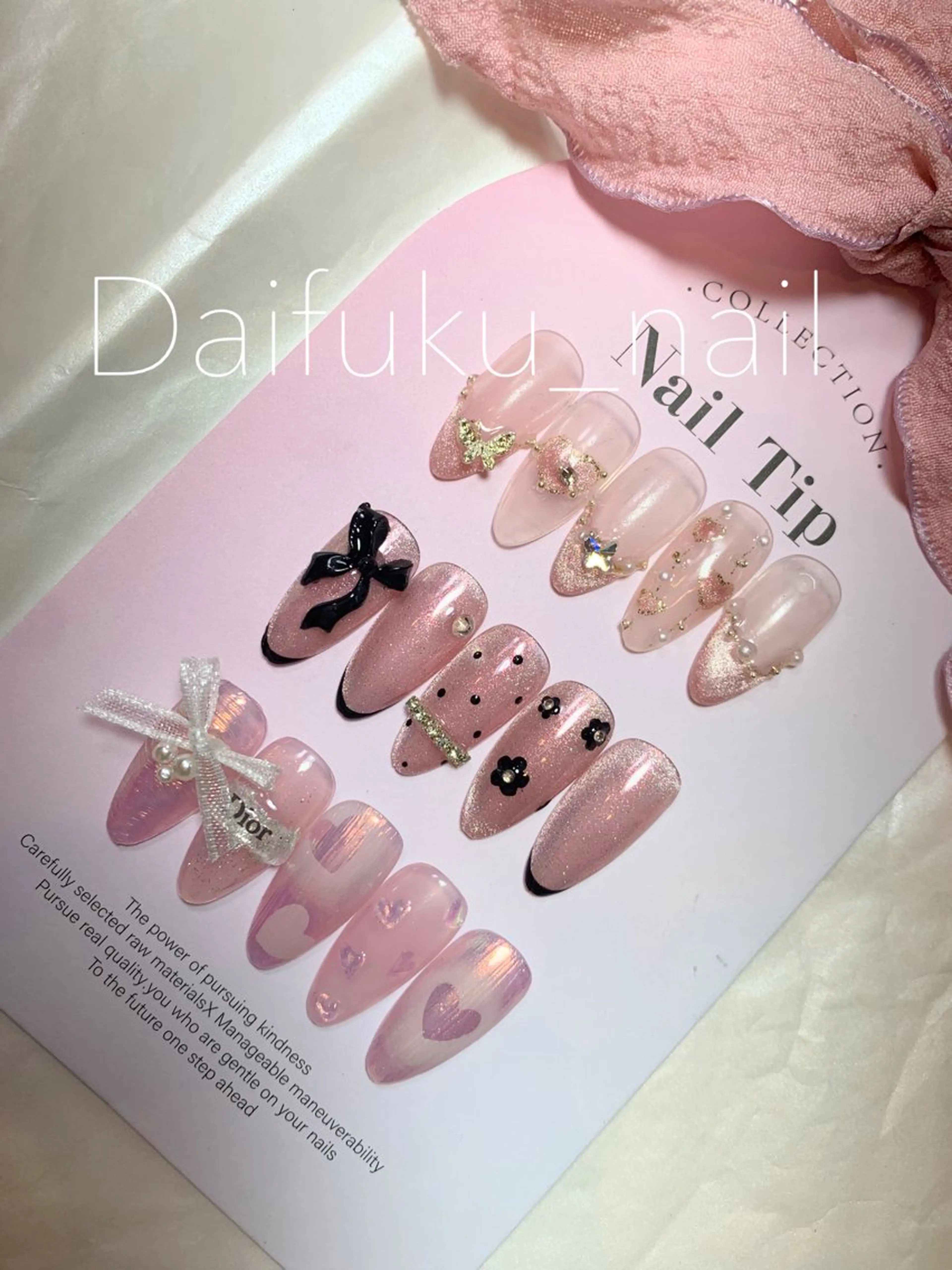 ミディアム ハンドネイル Daifuku nailsのネイルデザイン