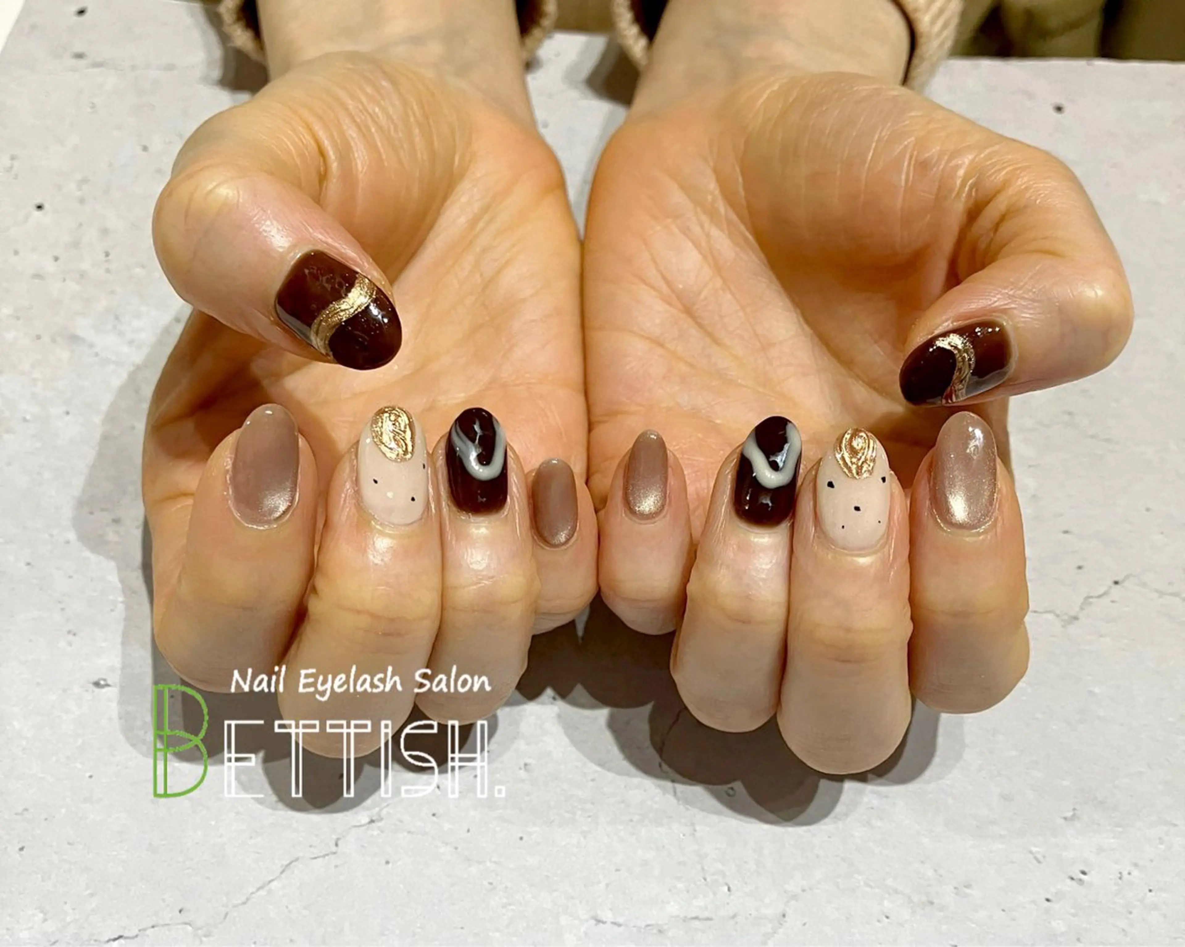 ネイル バレンタイン ハンドネイル BETTISH. KUMIKO☺︎︎のネイルデザイン