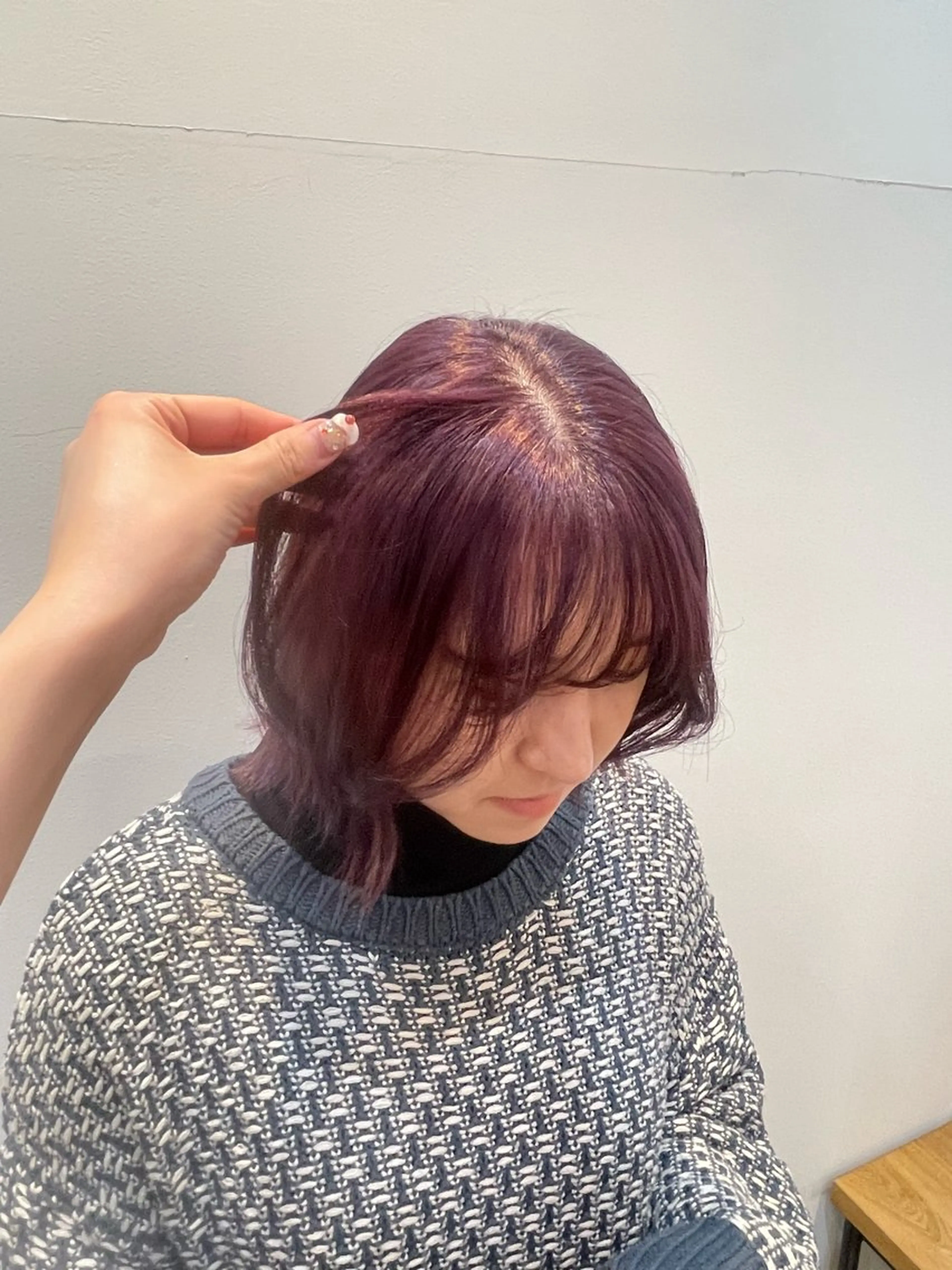 ミディアム jr.stylist 小島千穂🎀のヘアスタイル