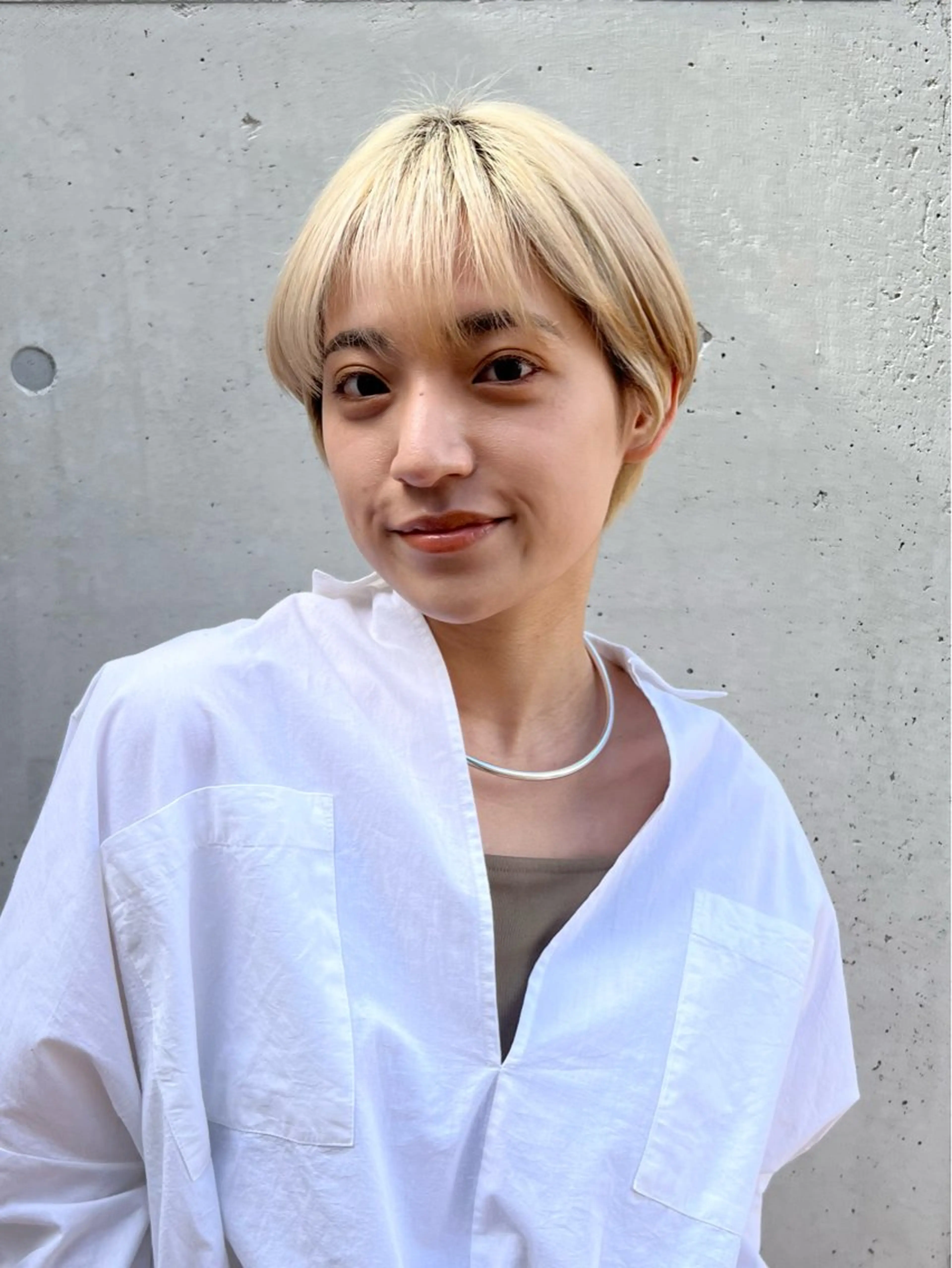 ショート ショートヘア カット 高木 麻知子のヘアスタイル