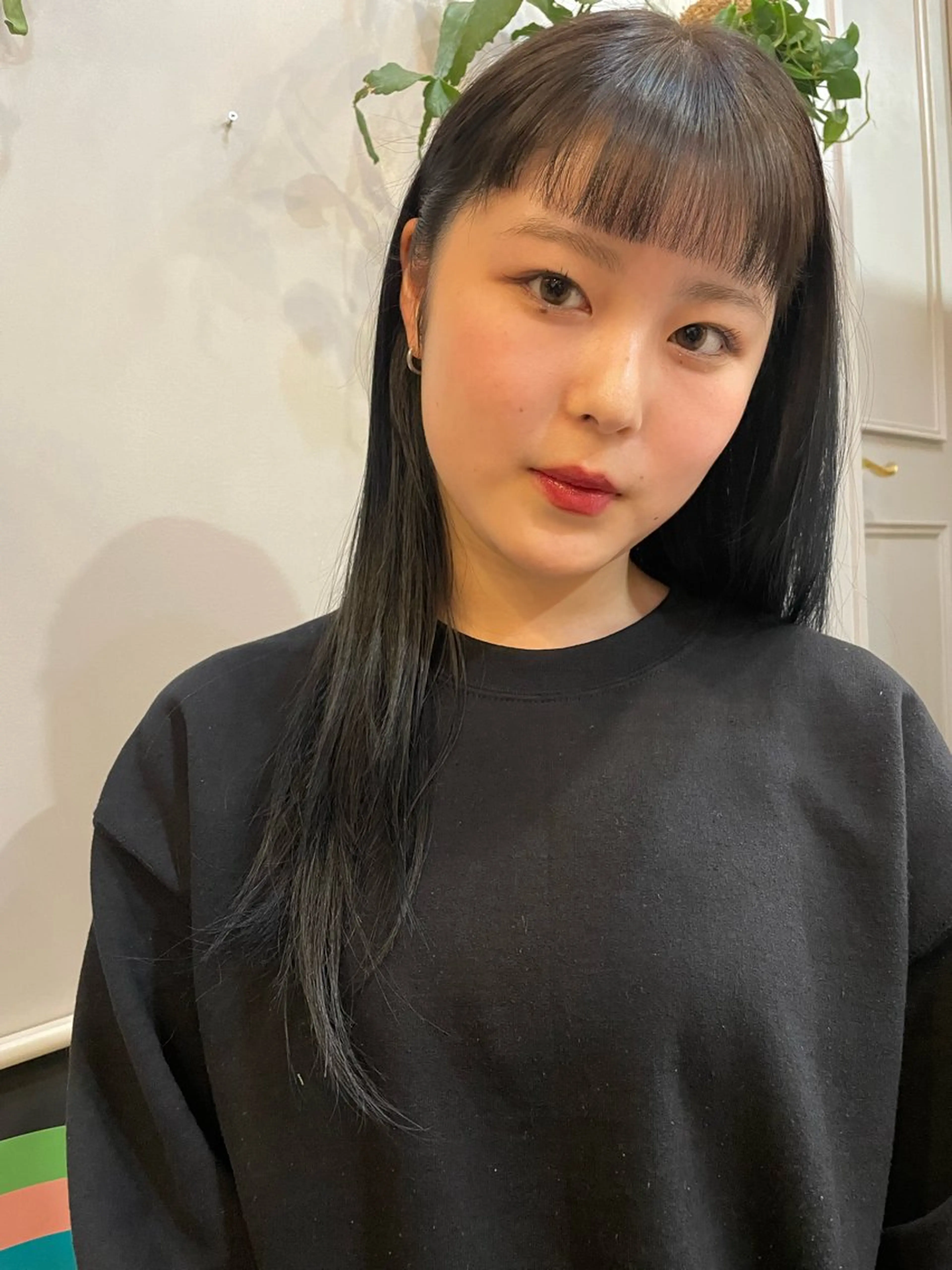 ロング 縮毛矯正 透明感カラー/パーマ hitomiのヘアスタイル