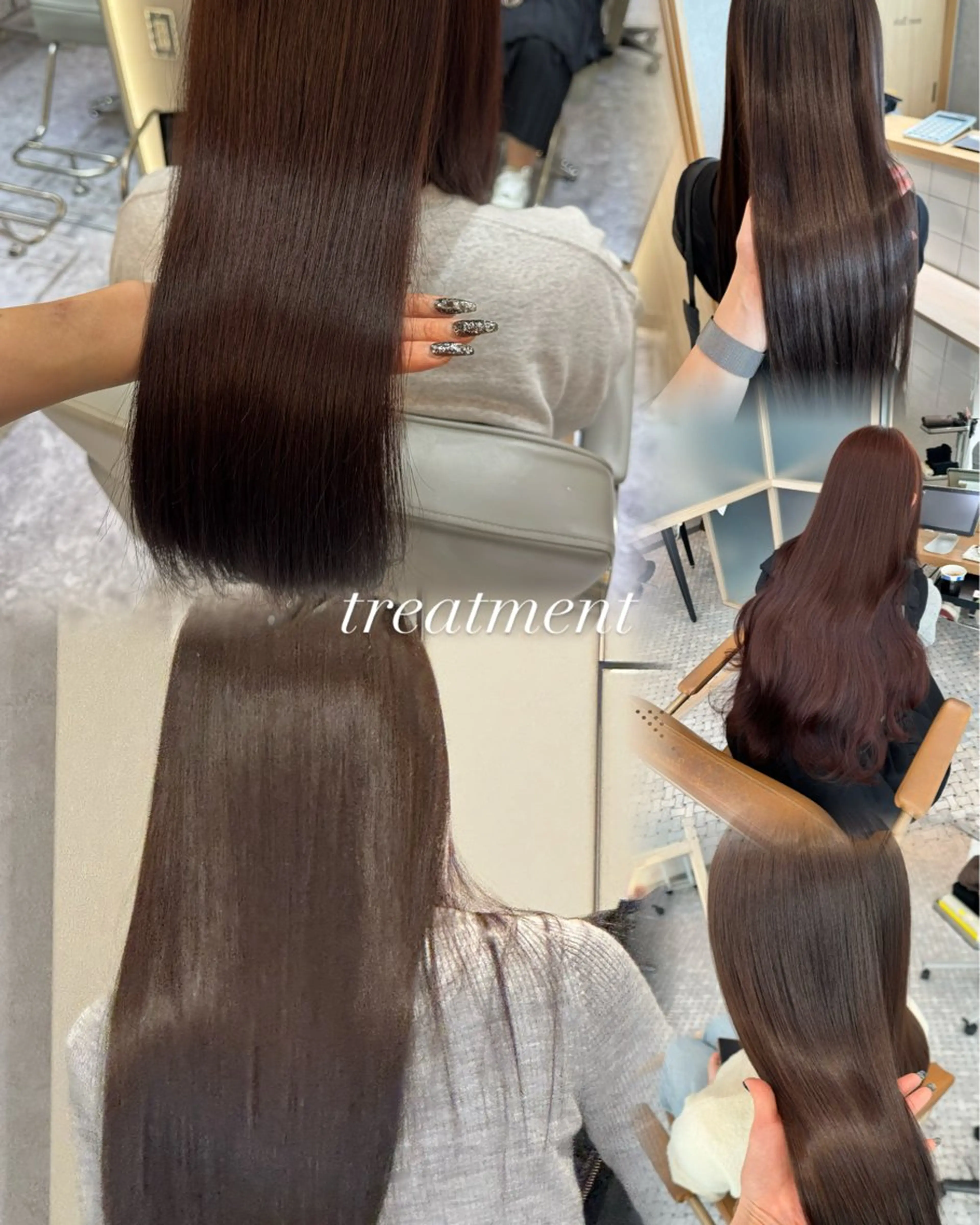 前髪カット+3stepトリートメント(シャンプー・ブロー付き)の写真