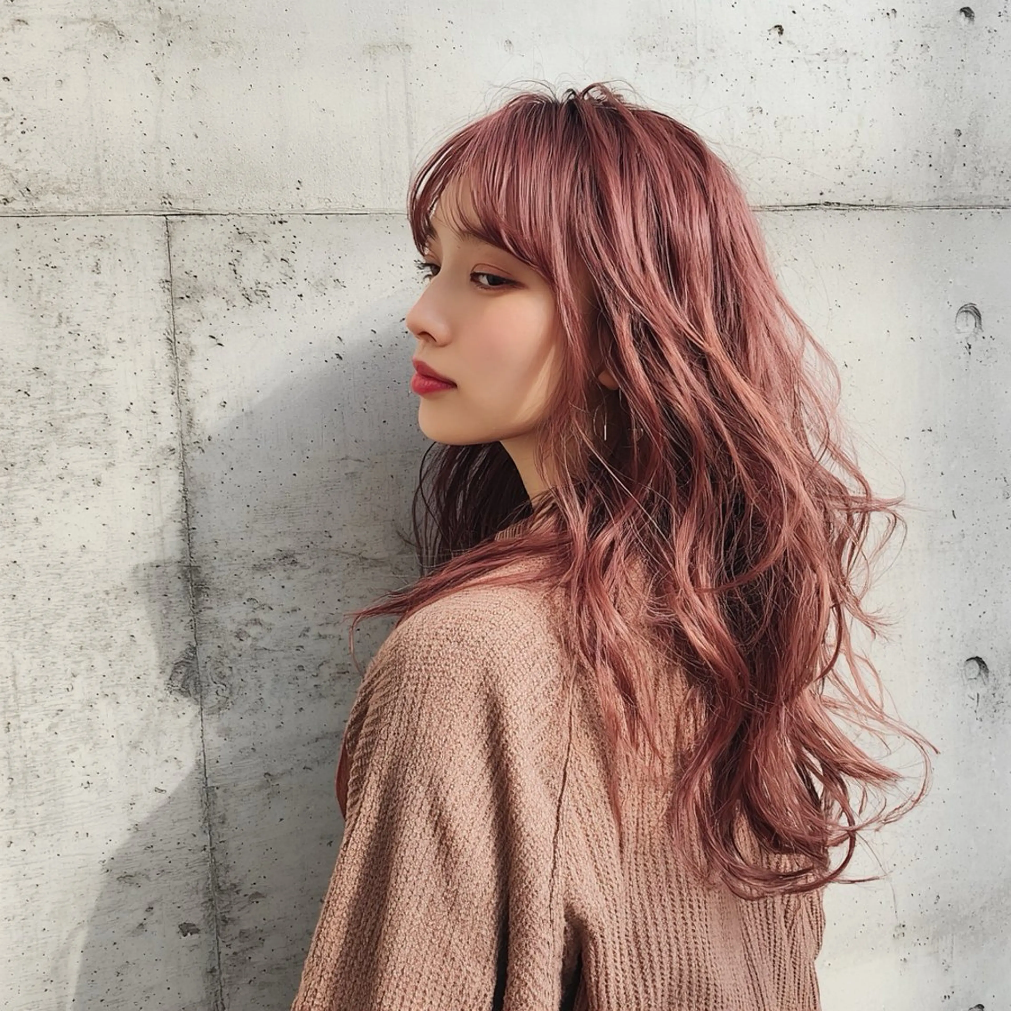 セミロング カラー ヘアカラー トリートメント 池袋/カラー特化🎨 ロング料金なし🩵のヘアスタイル