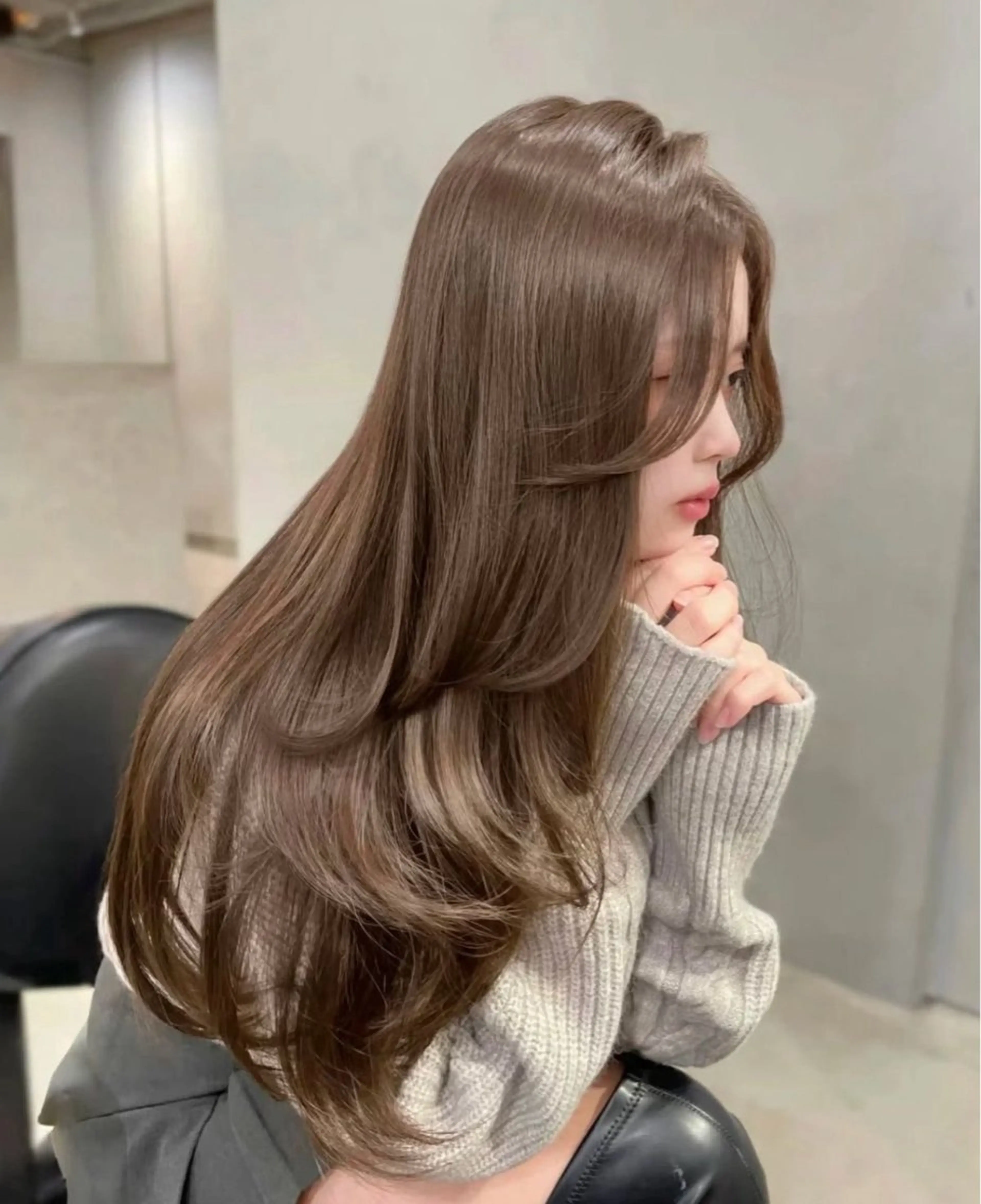 ロング カラー ナック梅田店 毛利 愛リタッチカラー募集のヘアスタイル