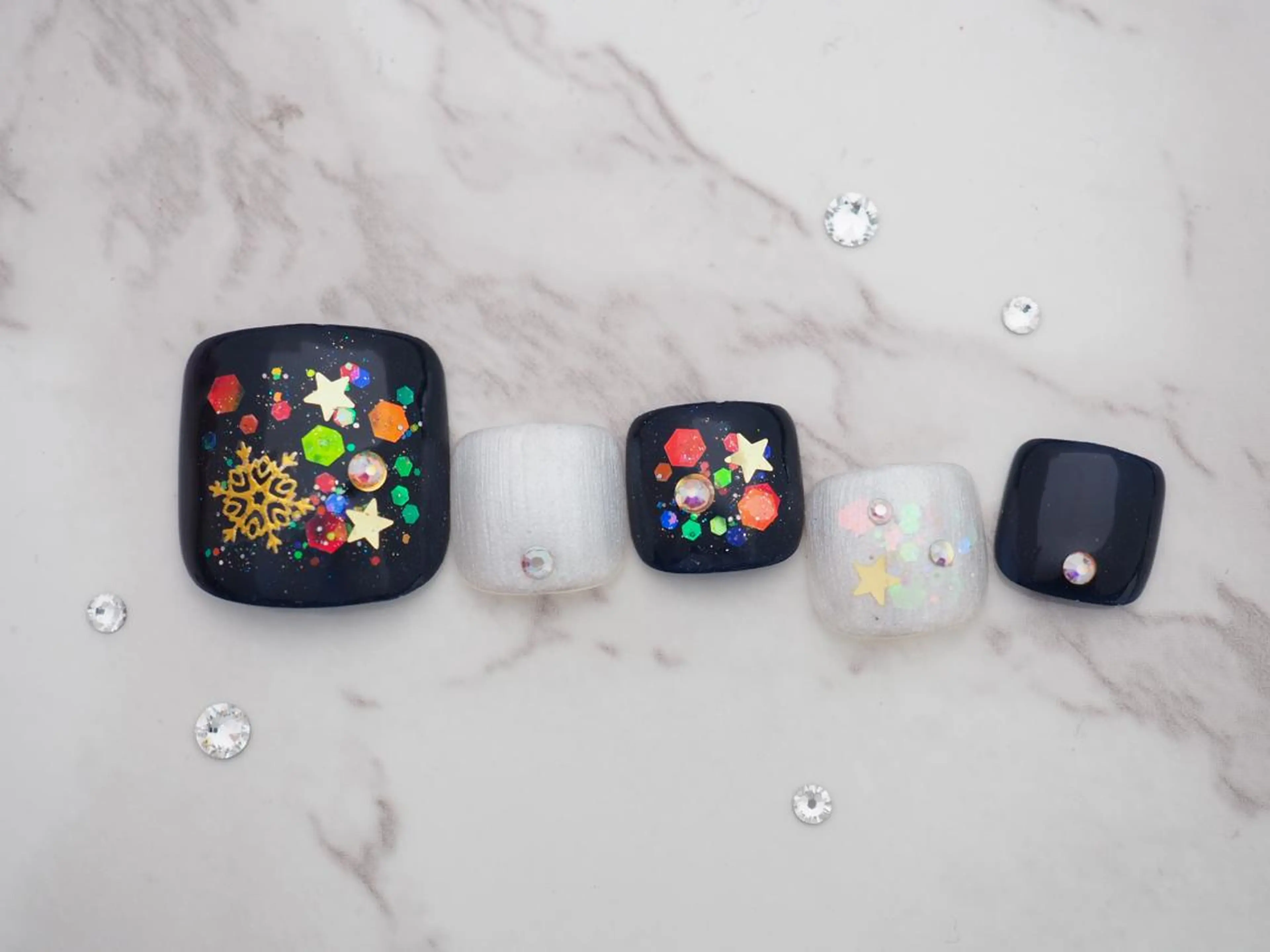 ネイル トップネイリスト Ribbon立川店のネイルデザイン