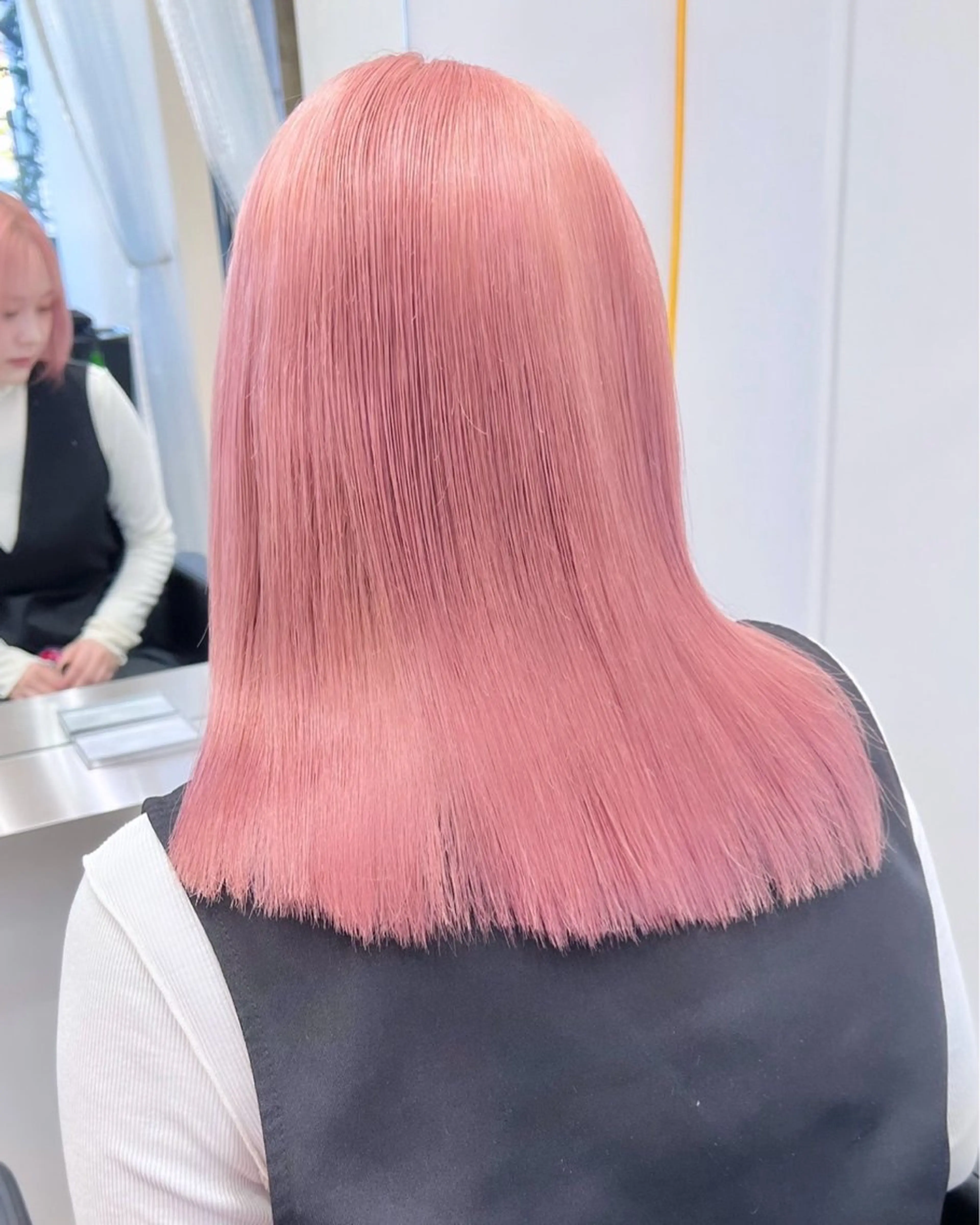 カラー ヘアカラー 河合 愛実のヘアスタイル