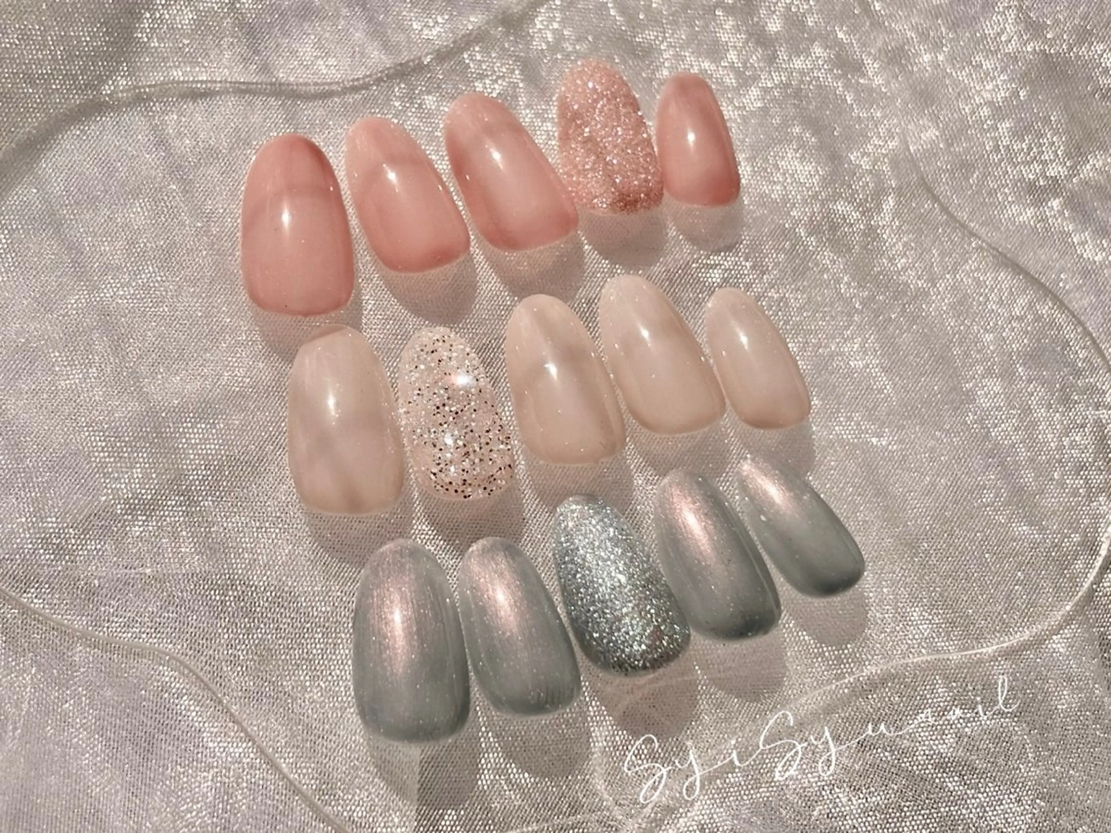 ショート SyiSyu なんば本店のネイルデザイン