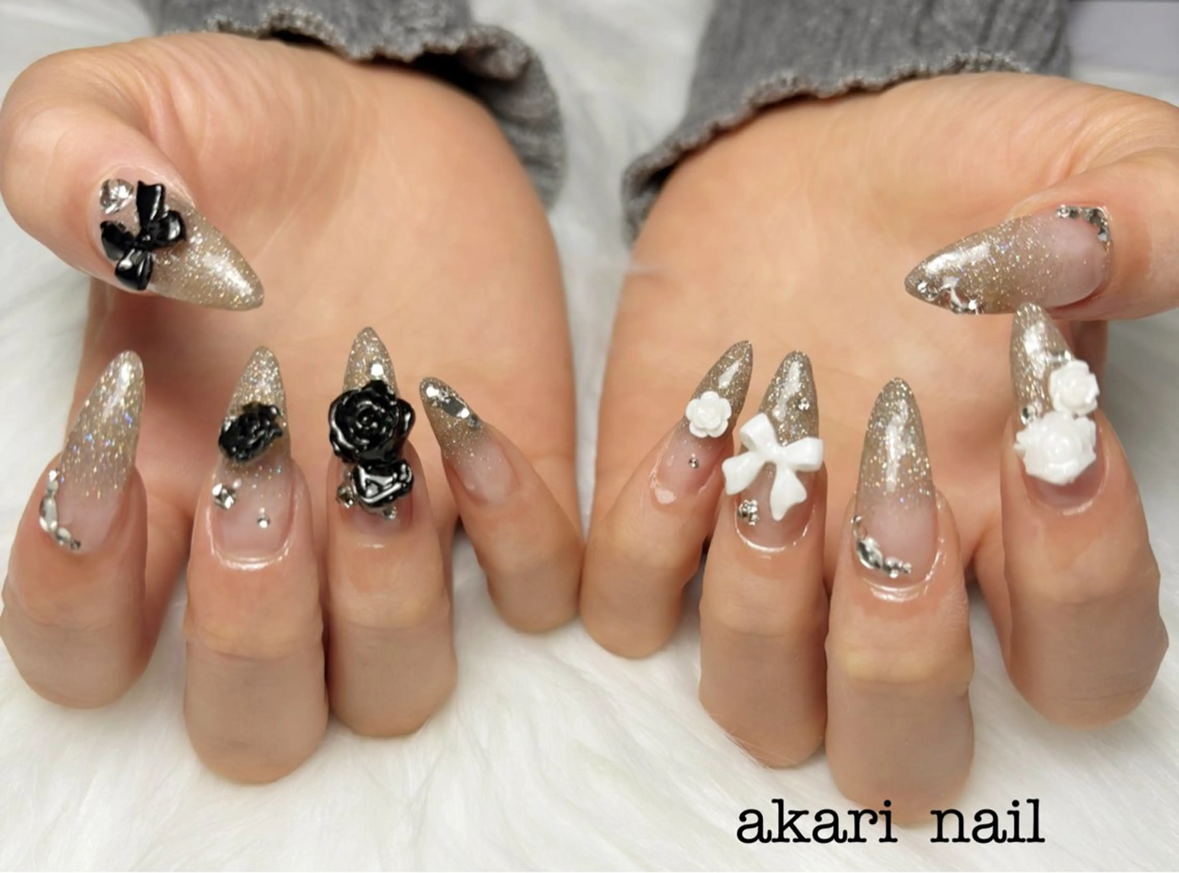 ネイル ハンドネイル AKARI nail💅のネイルデザイン