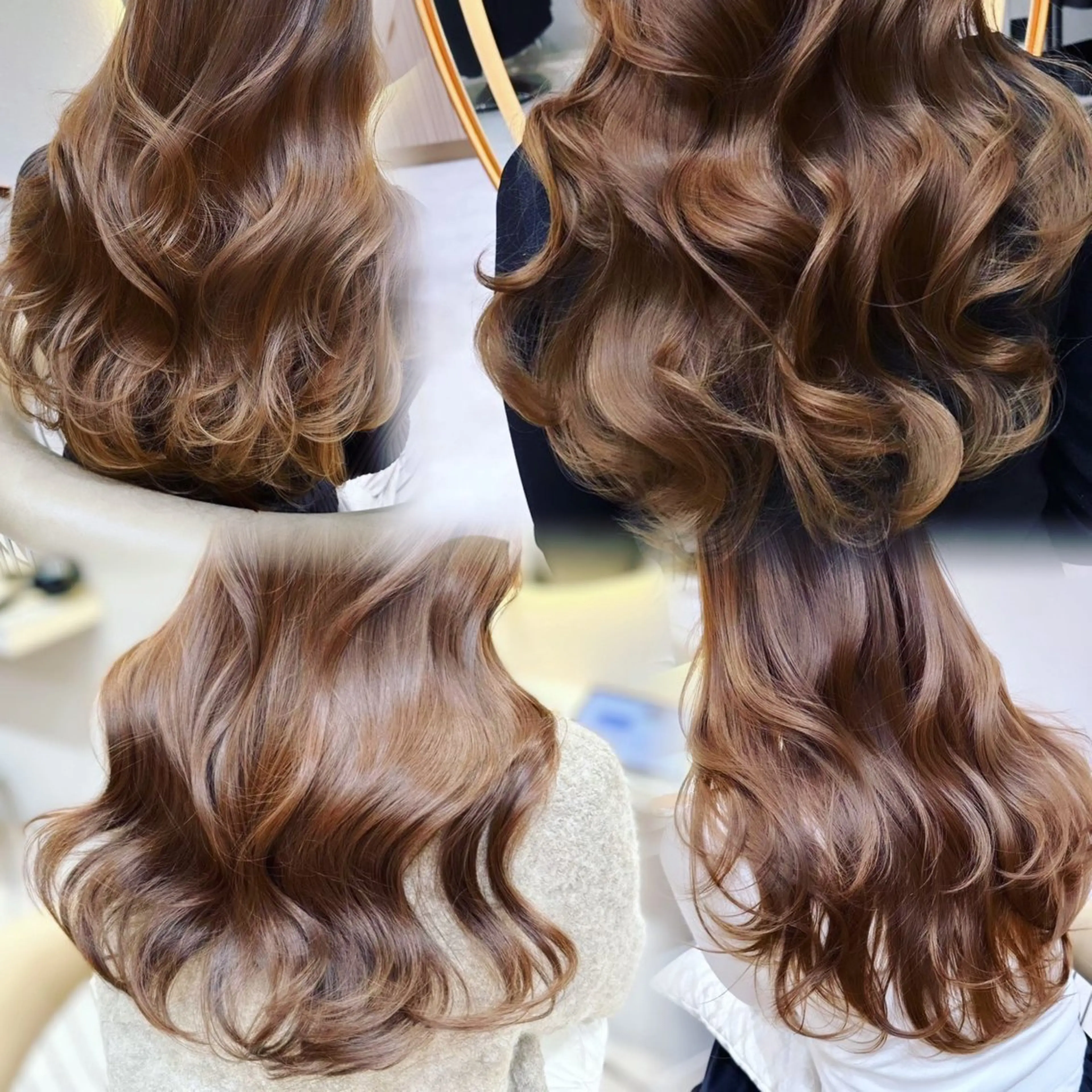 ロング カラー 松井 晴希のヘアスタイル