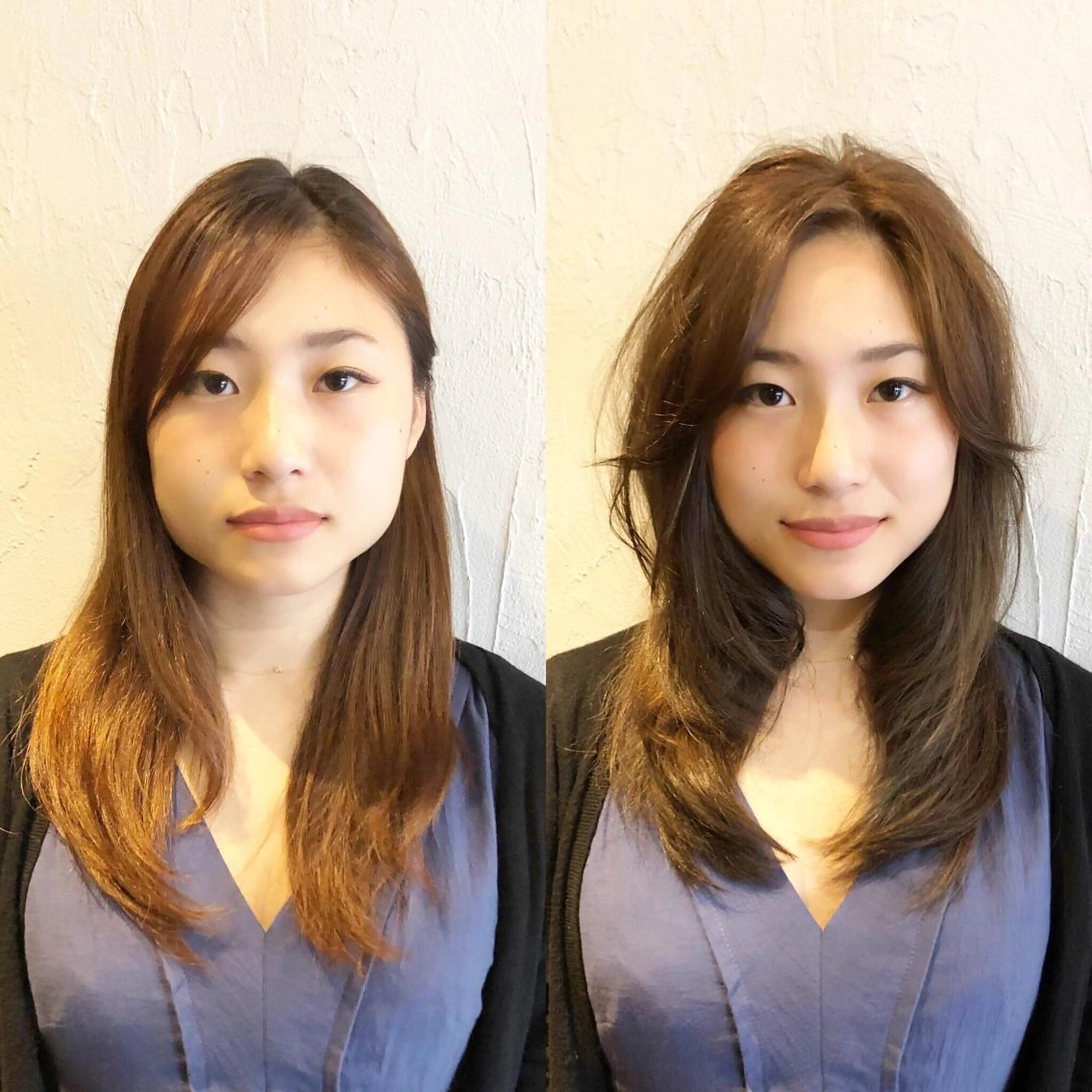 ロング 髪質改善縮毛矯正 専門店のヘアスタイル