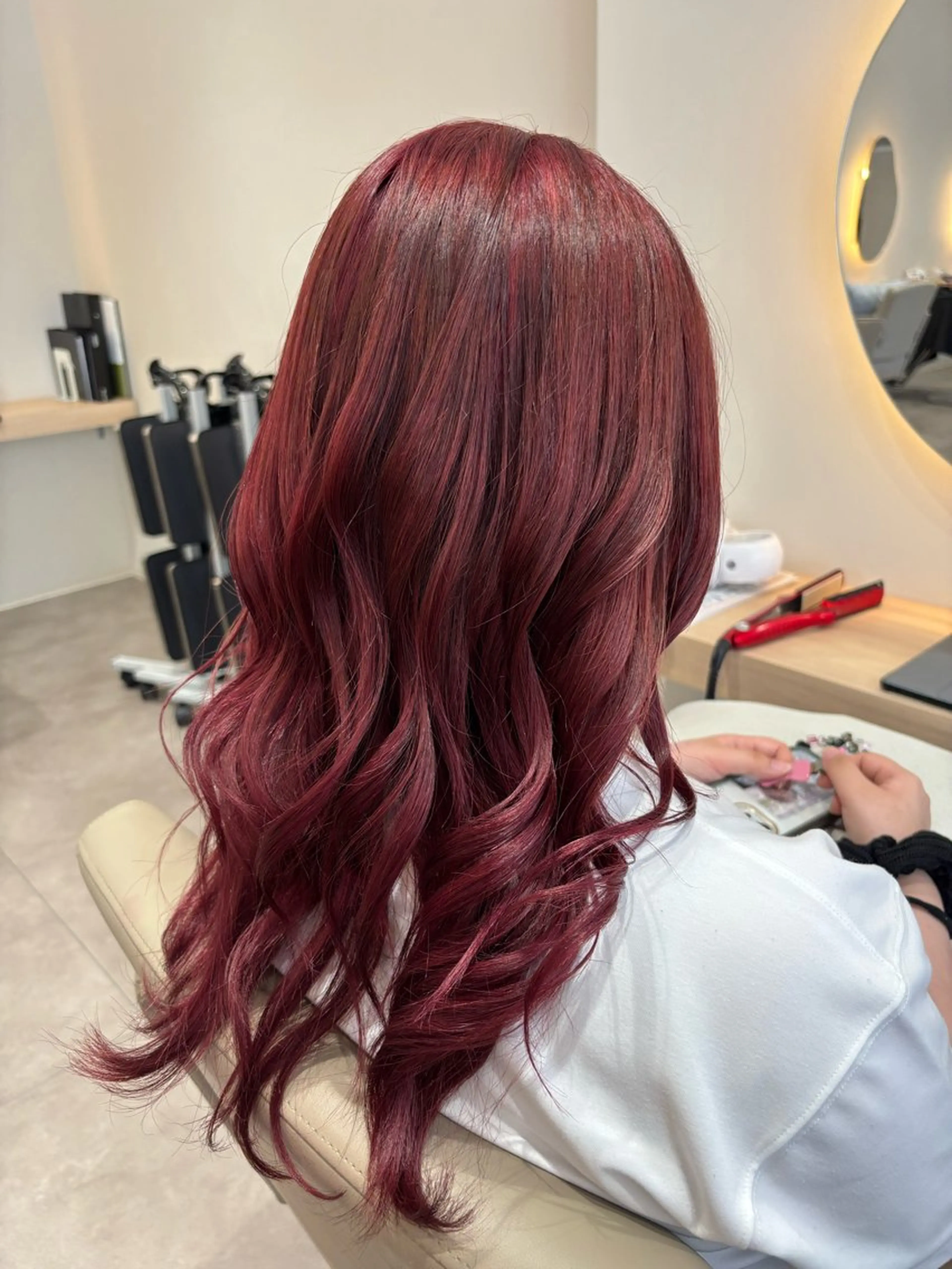 ロング カット ヘアカラー 🫧Ayumu🫧 透明感カラー/春日のヘアスタイル