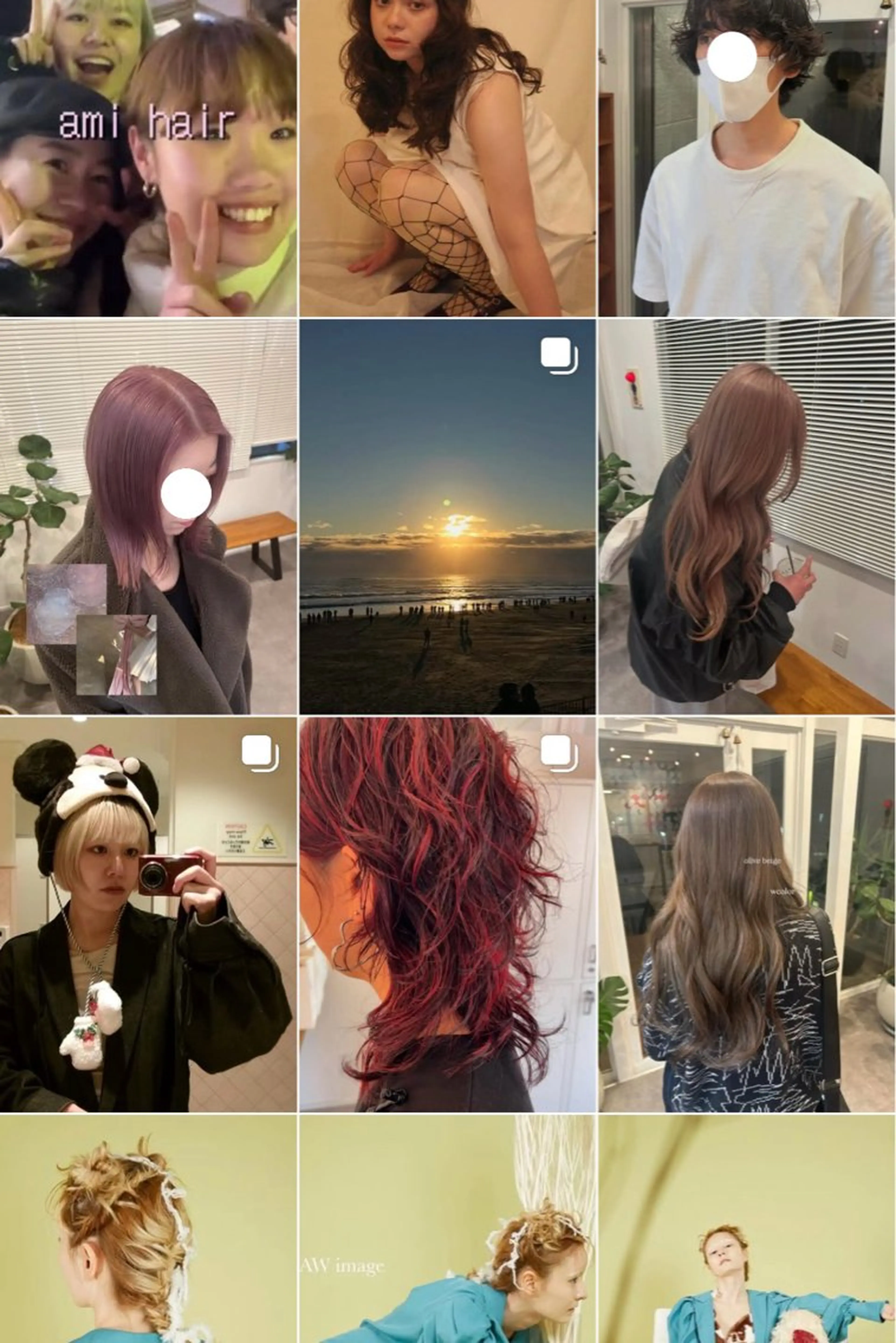 ミディアム カラー パーマ ヘアアレンジ メンズ パーマ マコ @_vral0のヘアスタイル