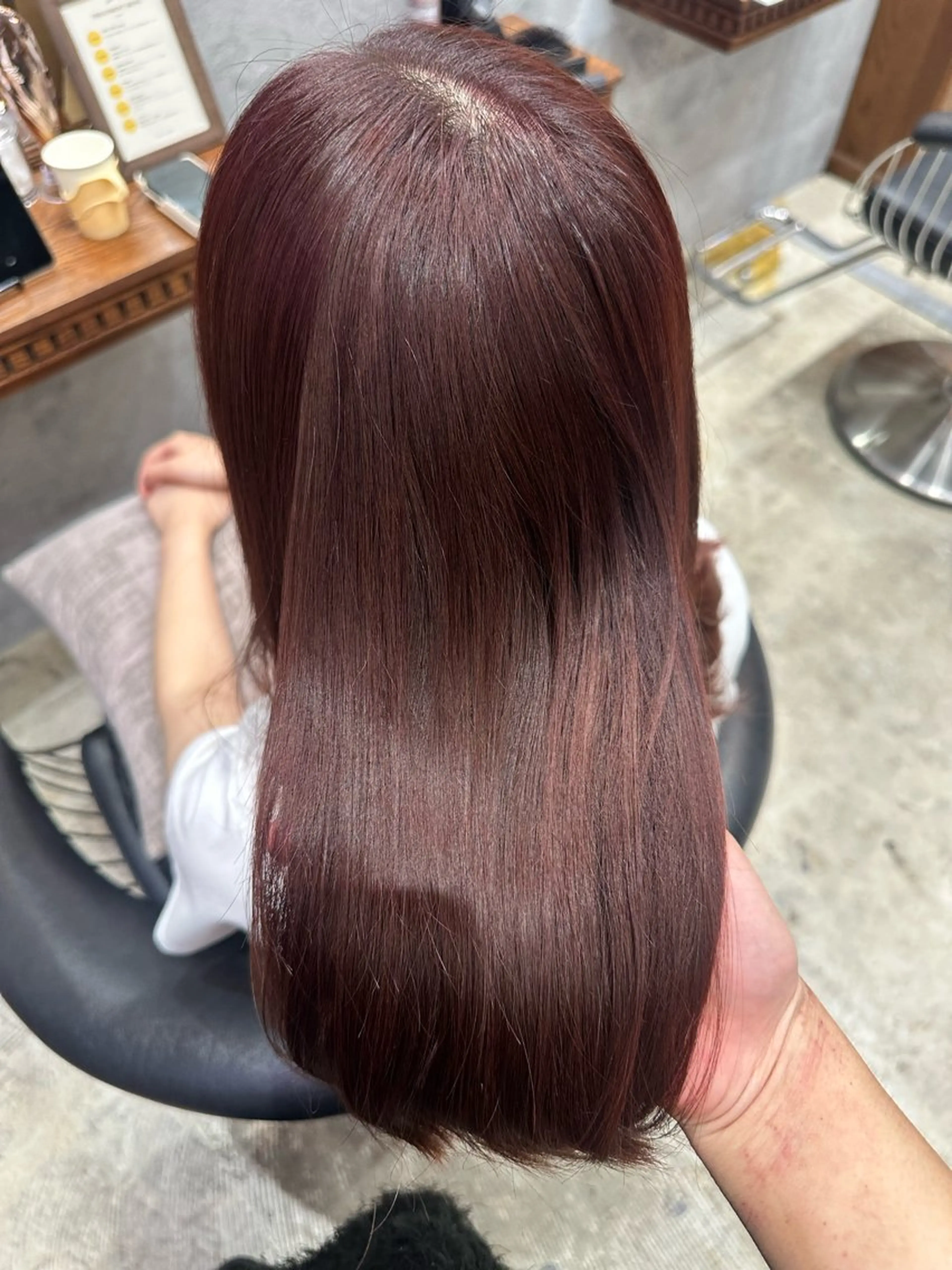 カラー 韓国ヘア/透明感 カラー/金子 愛優のヘアスタイル