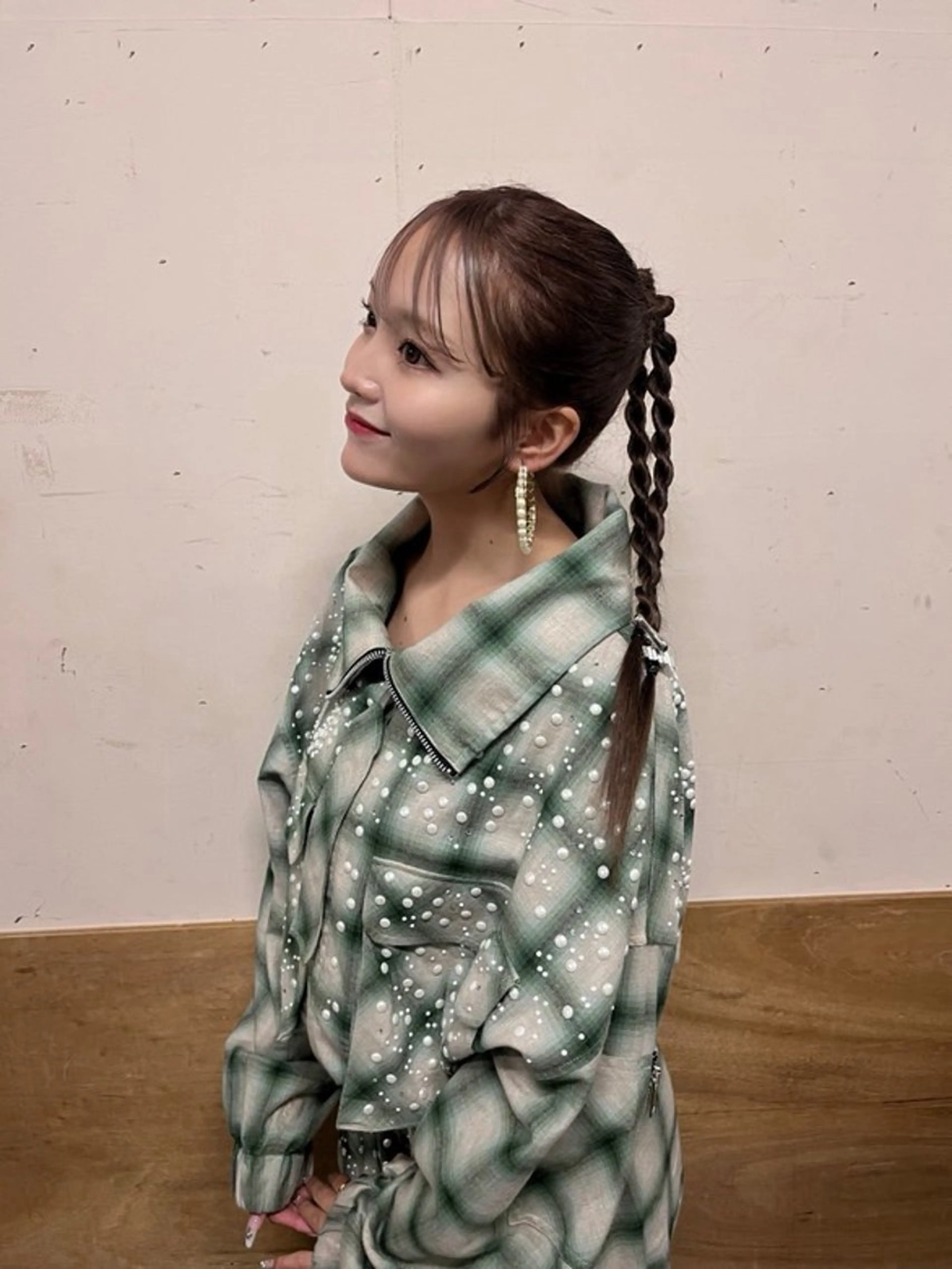 ロング ヘアセット Hana ハイトーン🕯🩰のヘアスタイル