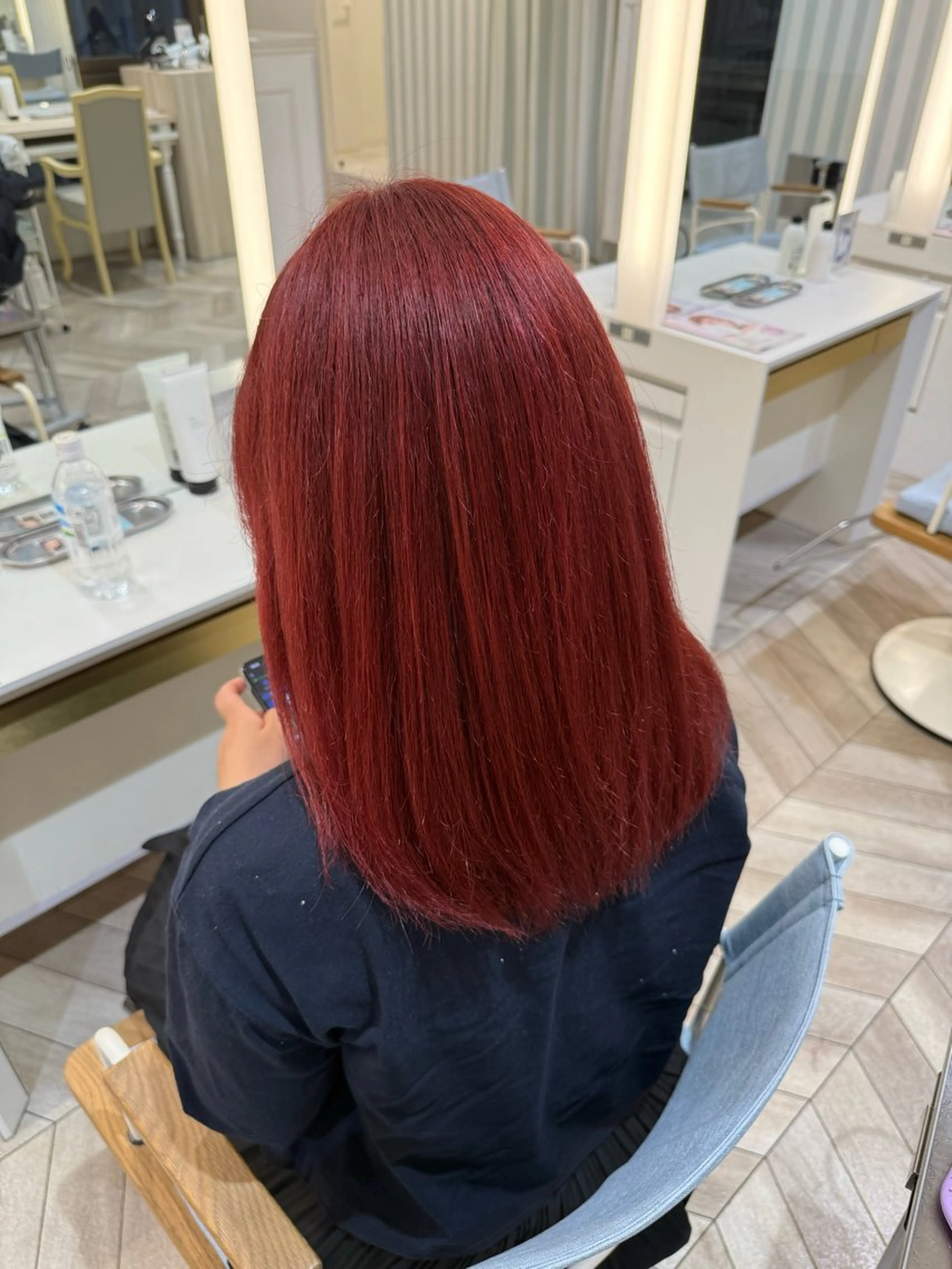 ロング カット ヘアカラー レイヤーカット/ 艶カラー🌙Rinoのヘアスタイル