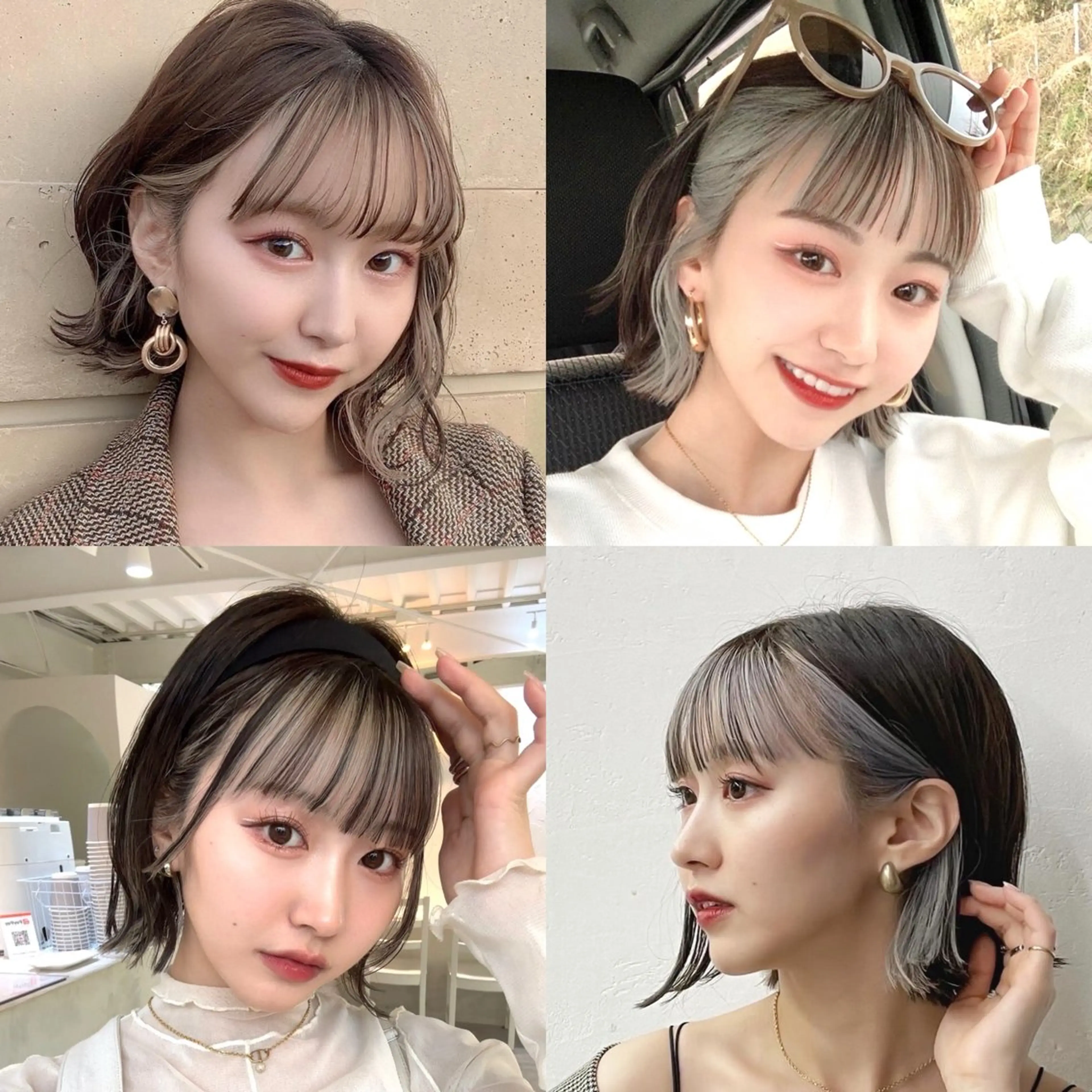 ショート カラー 韓国ヘア/艶カラー /田中悠佑のヘアスタイル