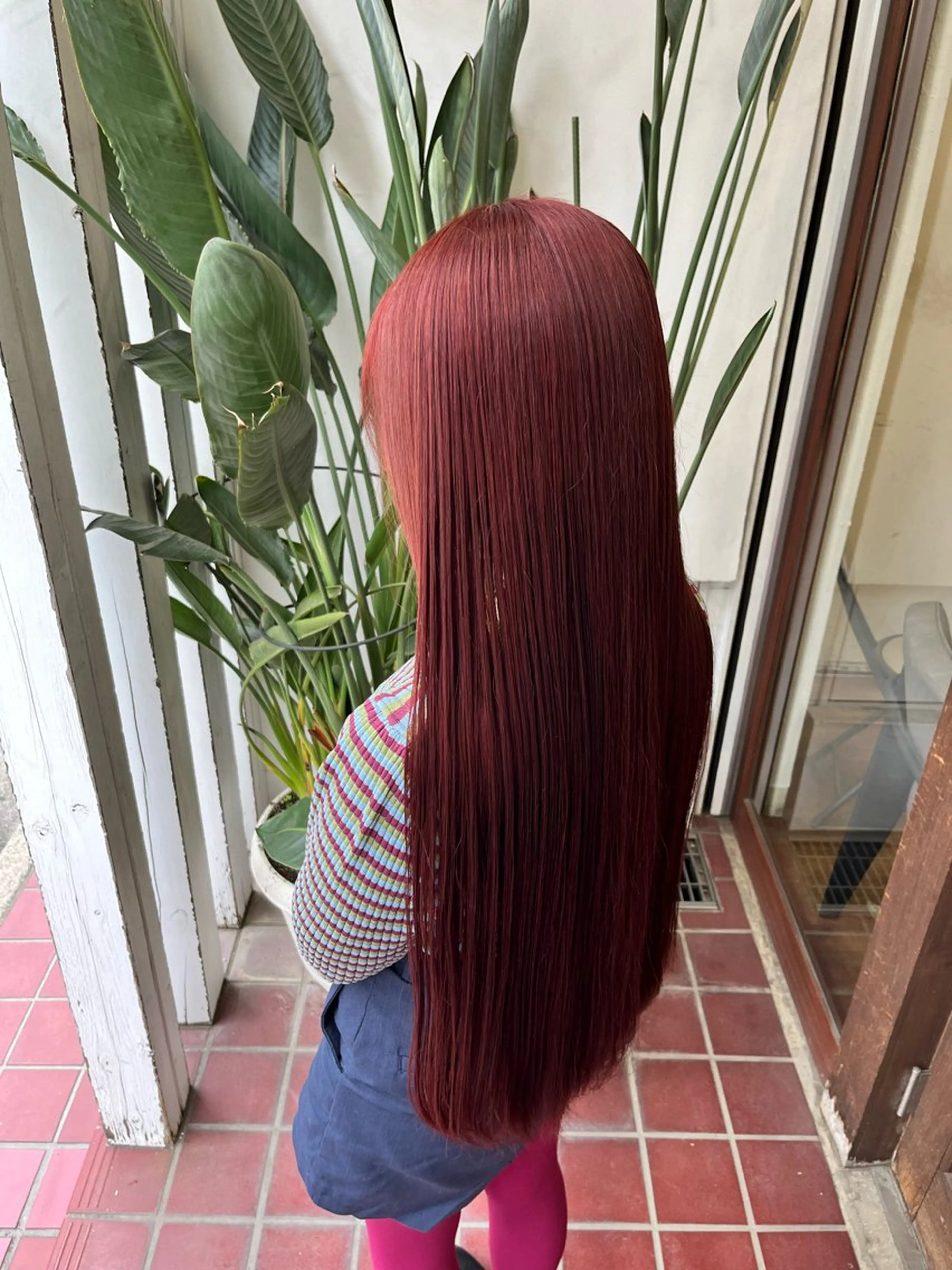 セミロング カラー インナーカラー ヘアカラー トリートメント ヘッドスパ 🫧ハイトーン/ ブリーチ🫧白石航汰のヘアスタイル