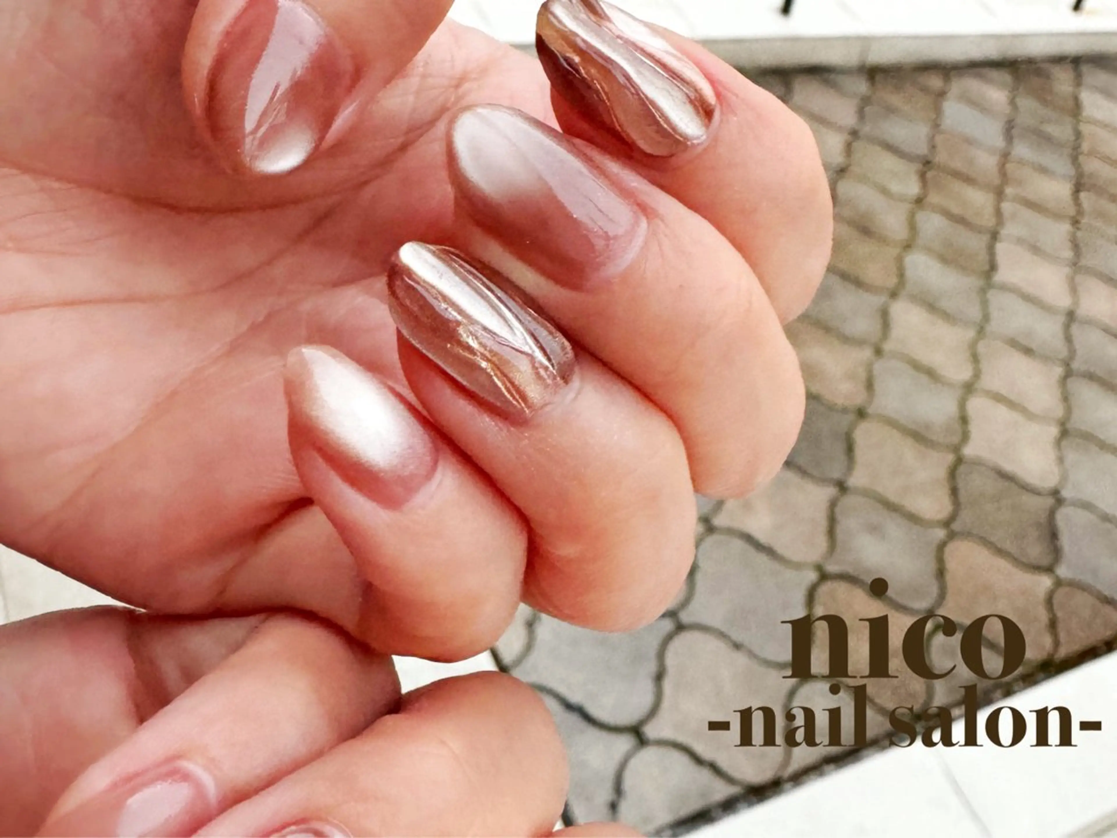 ミディアム nico-nail ️🫧wakanaのネイルデザイン