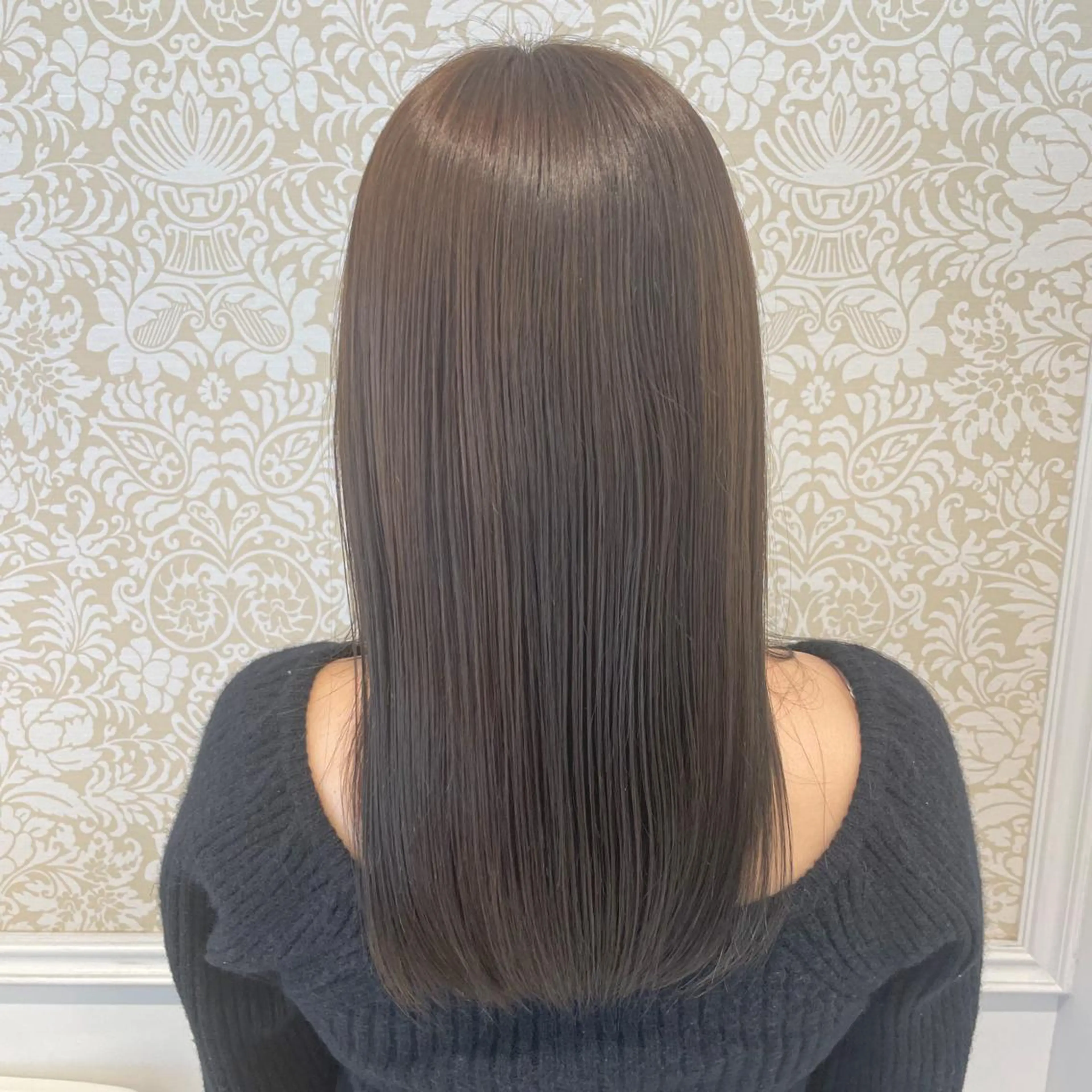 ロング カラー 髪質改善カラー💎 オオネヨシナリのヘアスタイル