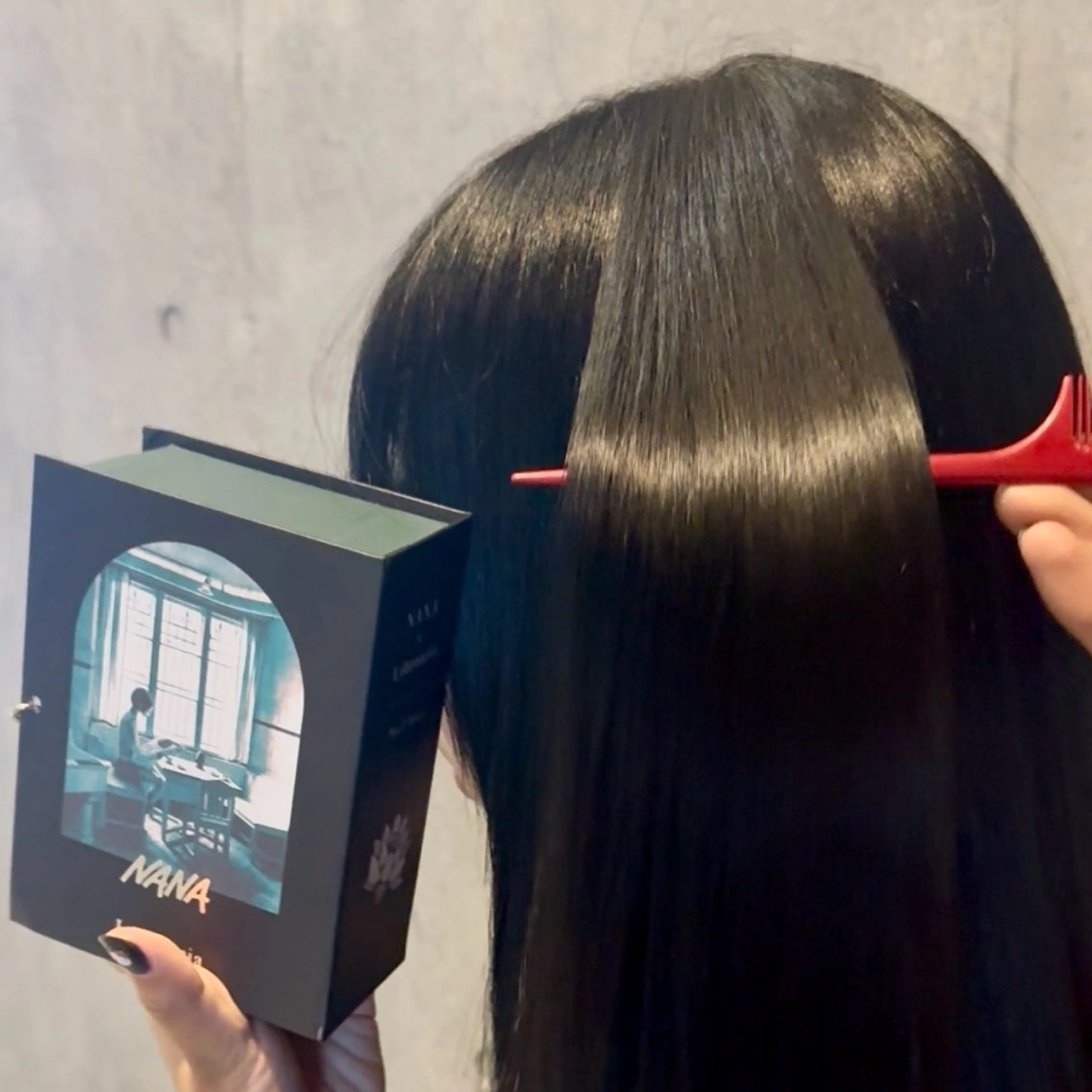 《 落ちる黒染め 》フェイクブラック🐦‍⬛✝️の写真