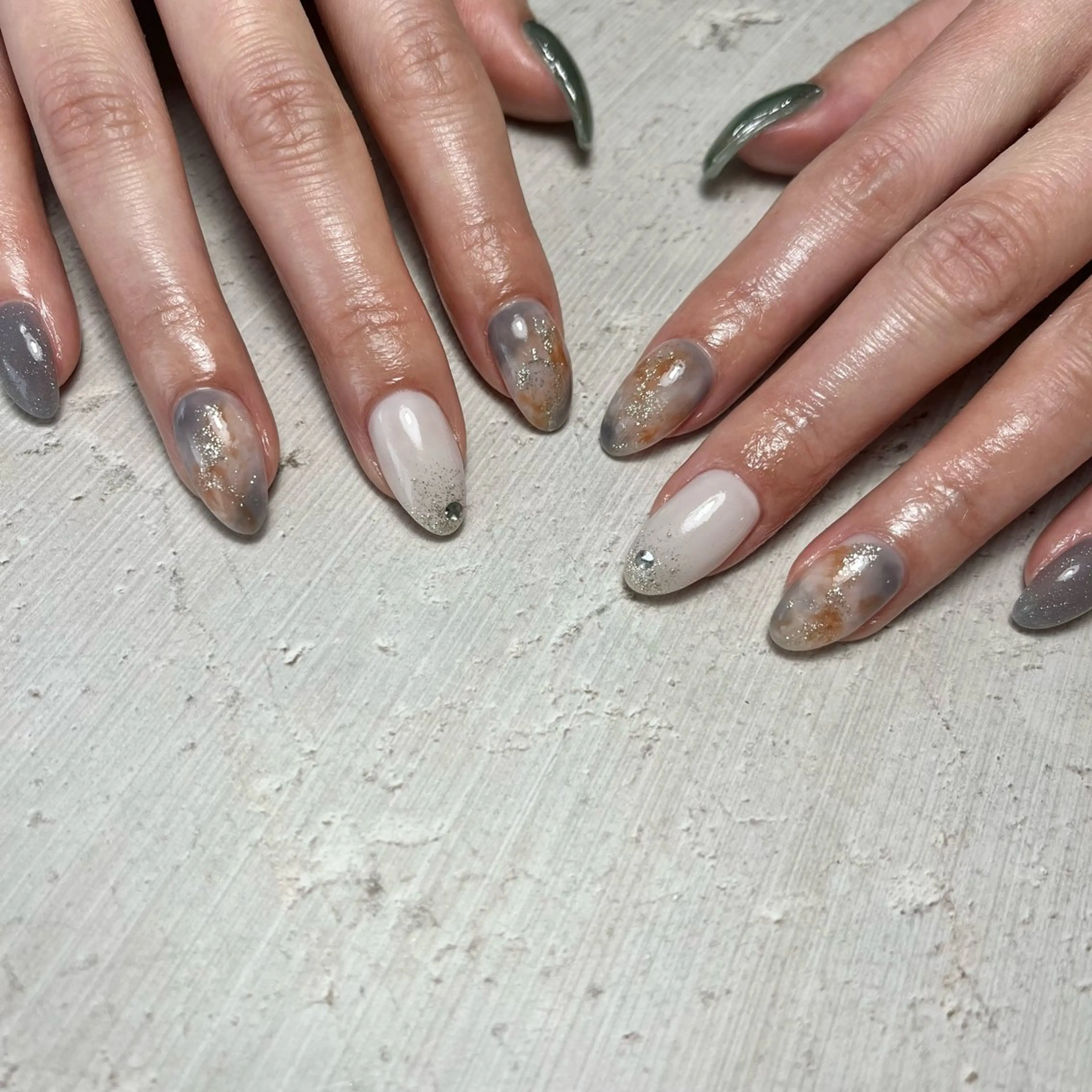 ネイル ハンドネイル ハンドケア nail salon Ivy【放出】のネイルデザイン