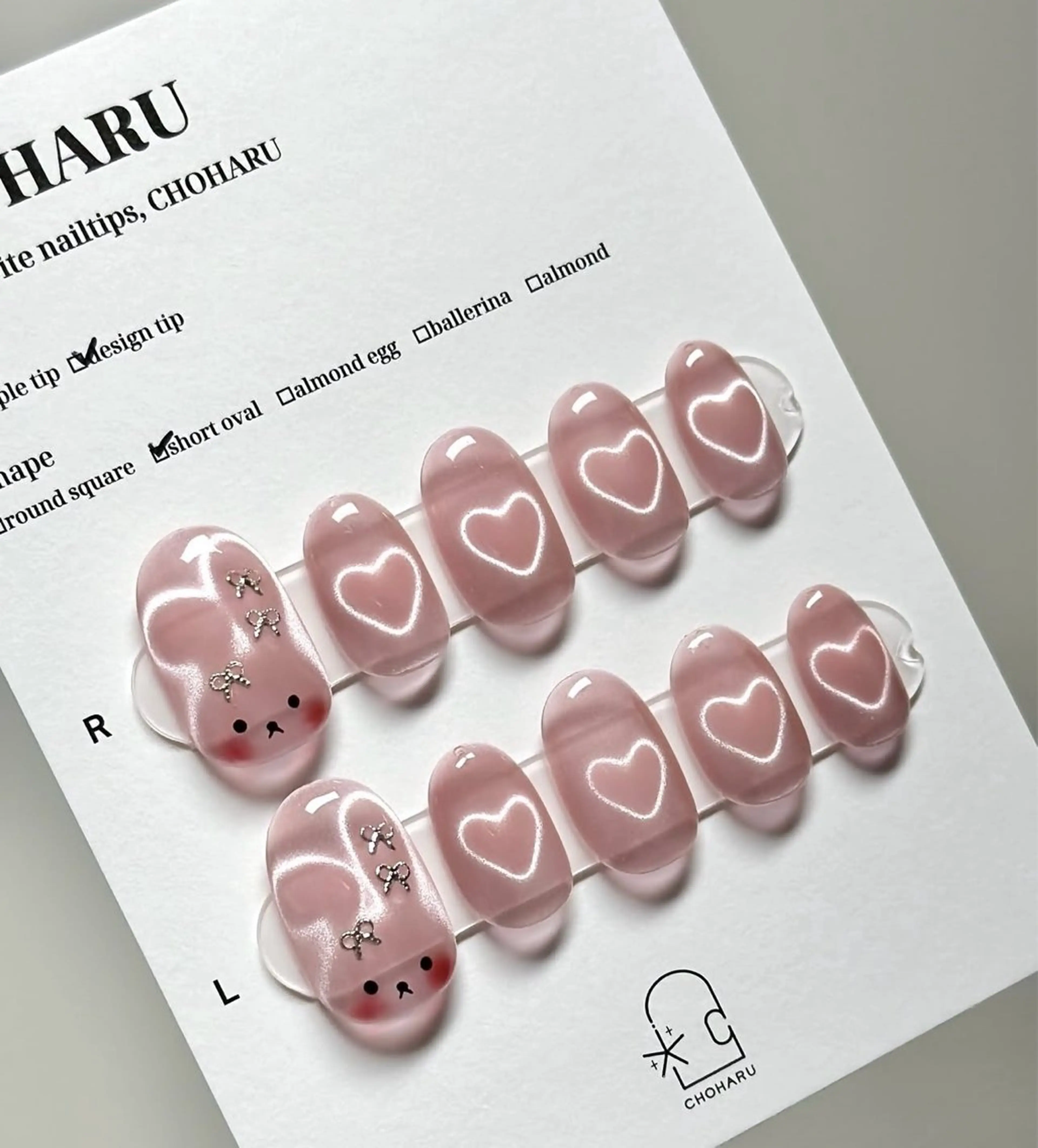 ネイル 韓国ネイル 持ち込み ニュアンスネイル ネイルチップ ハンドネイル TABI ANA.CHUOのネイルデザイン