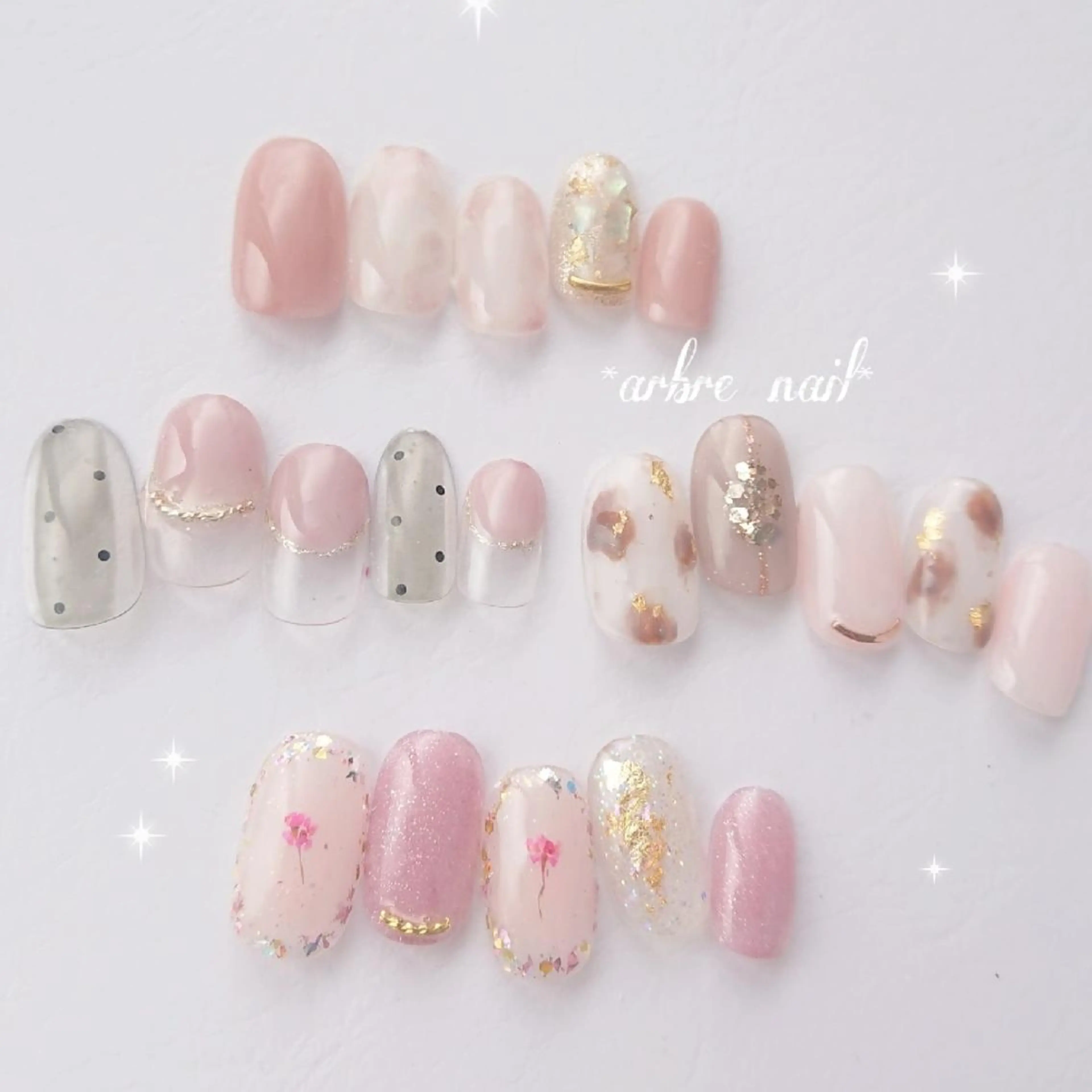 ネイル ✯.。 arbre  nail 。✯.のネイルデザイン