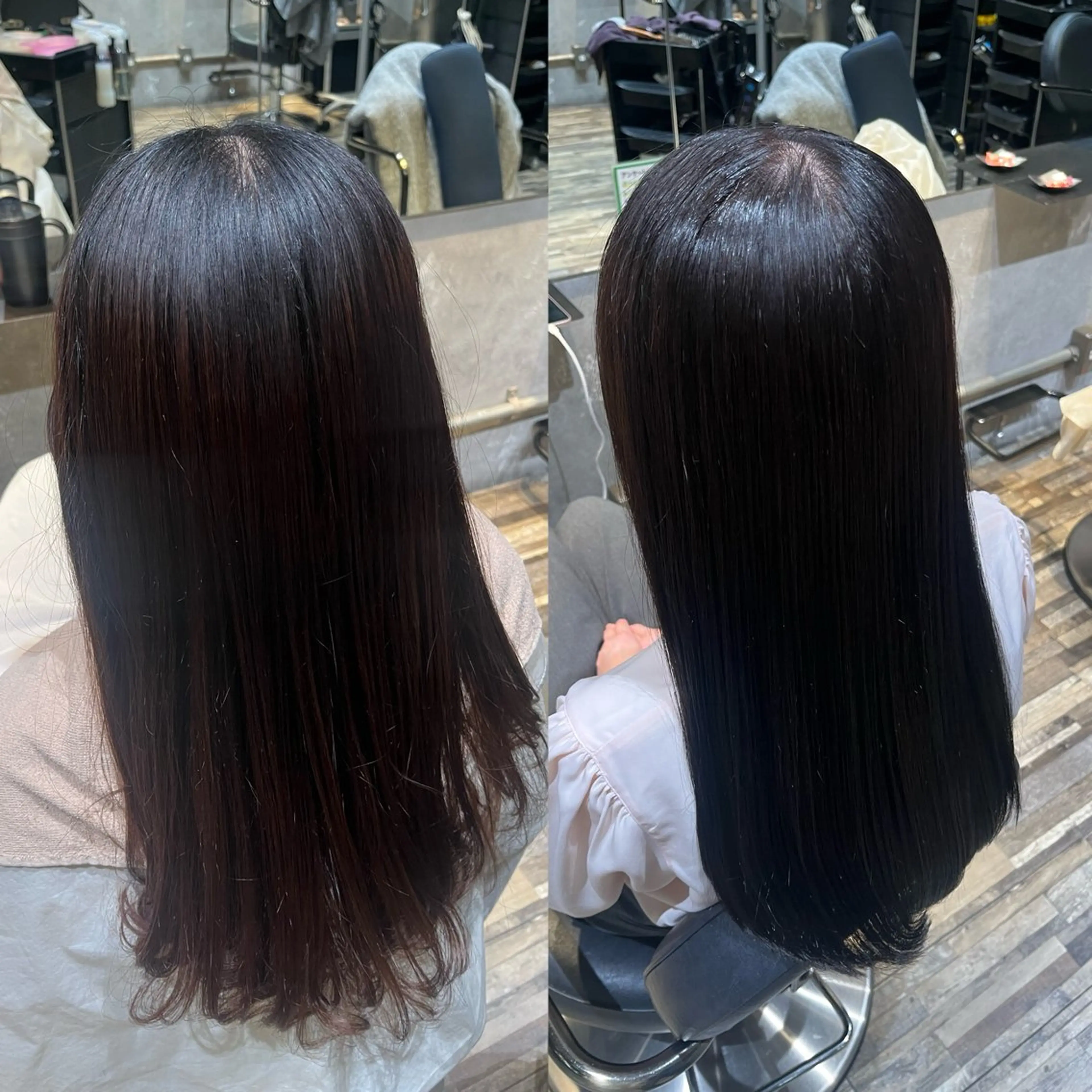 カラー 🦋Lond🦋 manakaのヘアスタイル